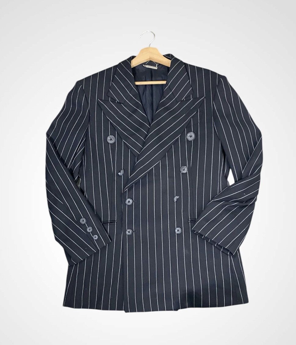 Yoshiyuki Konishi A11 Rare - Yoshiyuki Konishi Double Breasted Jacket Size US L / EU 52-54 / 3 - 3 Thumbnail