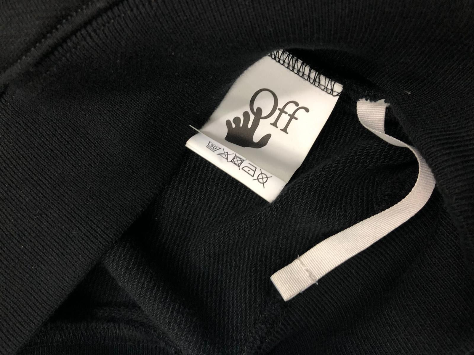 Off-White Off-White gradient black hoodie Size US L / EU 52-54 / 3 - 3 Thumbnail