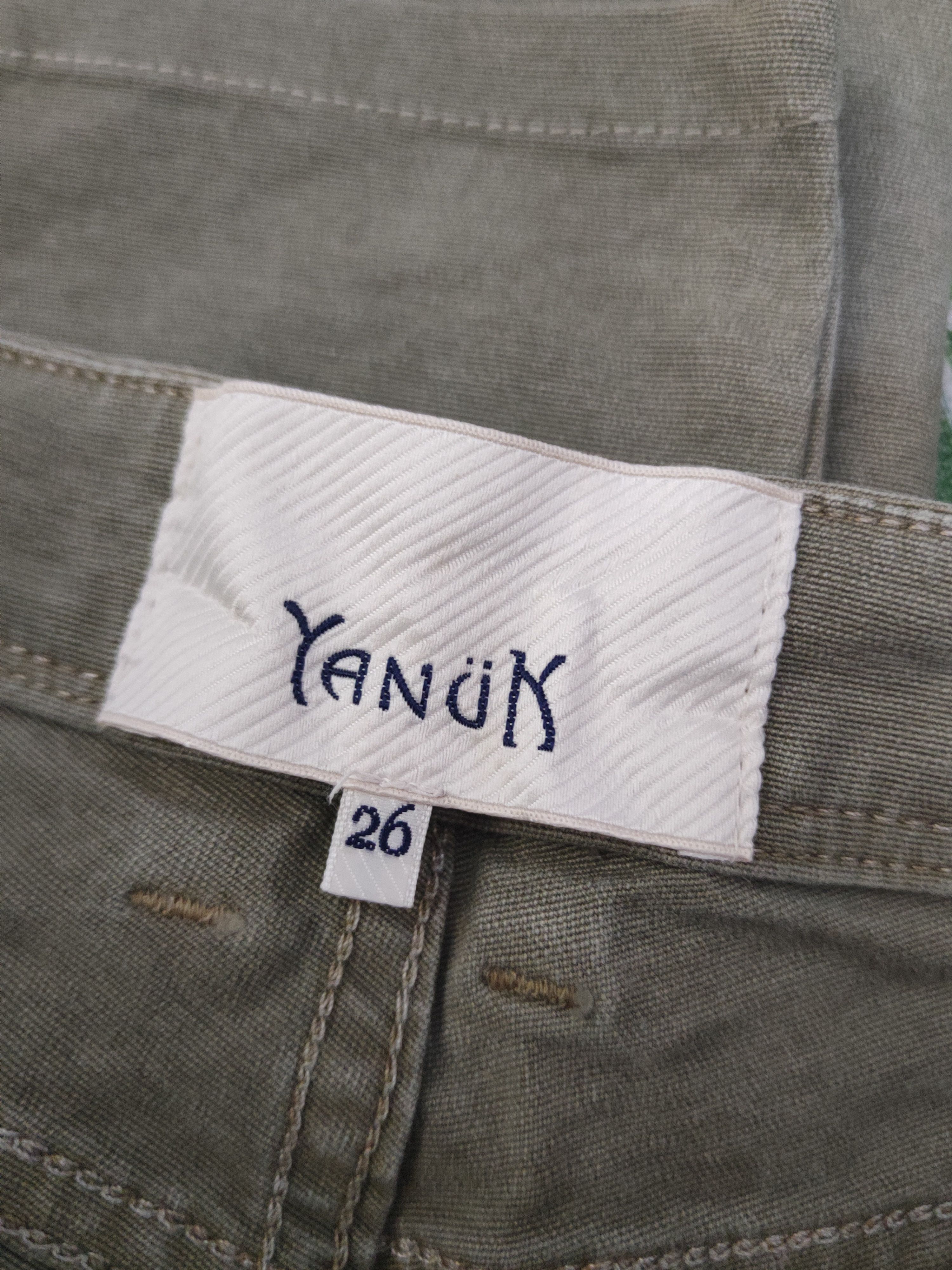 Japanese Brand DL Yanuk Army Green Multipocket Cargo Pants #2171 Size 27" / US 4 / IT 40 - 14 Thumbnail