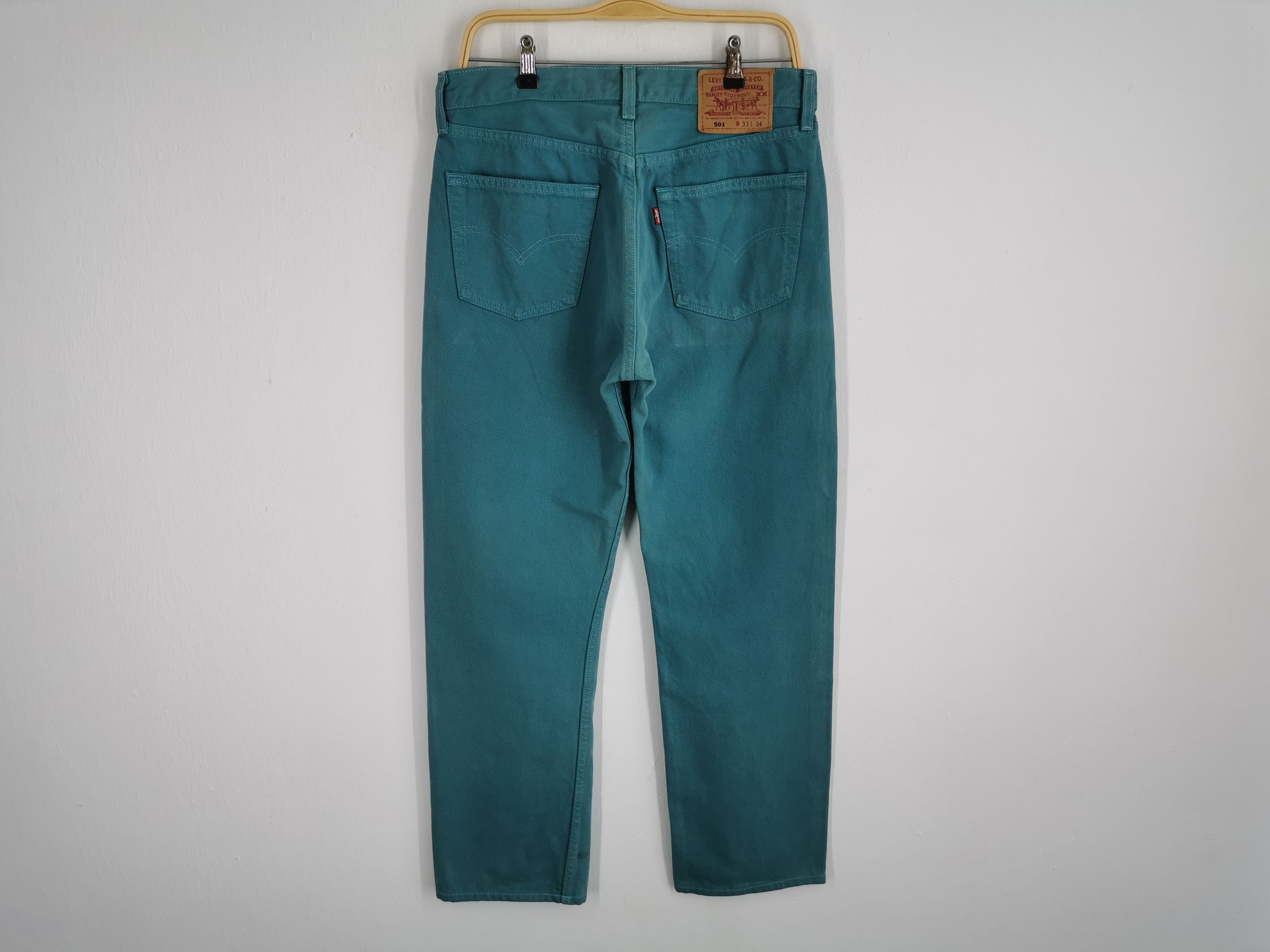 Levi's Vintage 90's Levis Lot 501 Denim Made In USA Size 32/33x34 Size US 32 / EU 48 - 2 Thumbnail