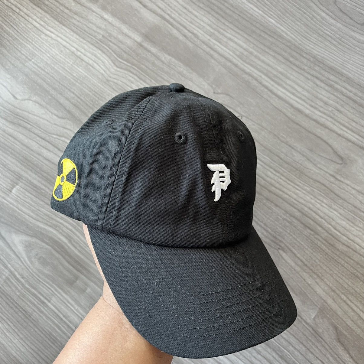 Primitive Primitive x Megadeth Vic Dirty P Black Strapback Hat Size ONE SIZE - 2 Thumbnail