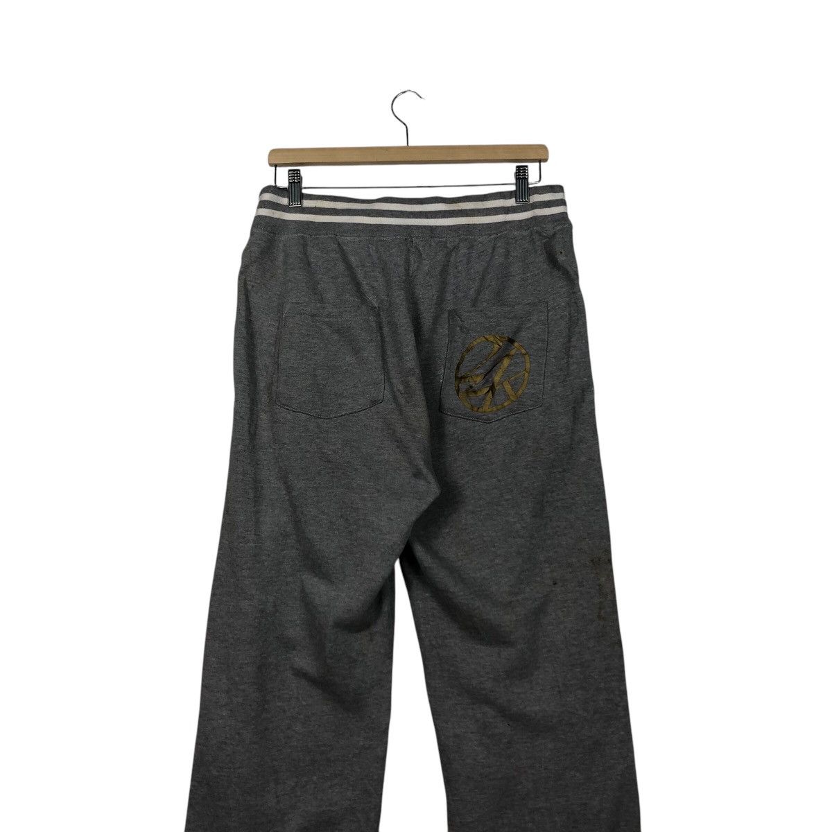 Japanese Brand 📌24 Karats Stay Gold Jogger Pants Punk Design Size US 30 / EU 46 - 11 Thumbnail