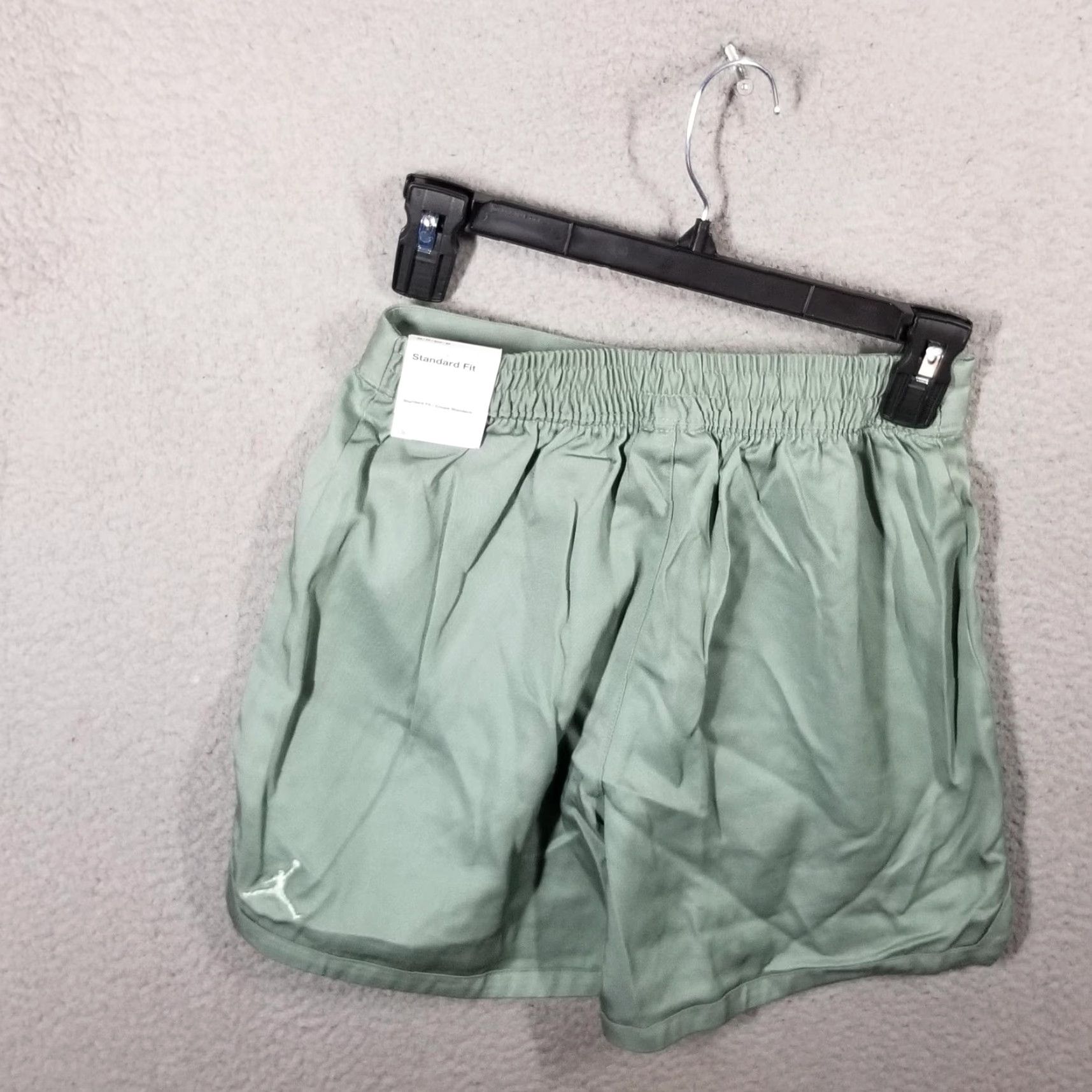 Jordan Brand Nike Jordan Shorts Women XS Green Athletic Casual Cotton Twill 2020s Size 26" / US 2 / IT 38 - 4 Thumbnail
