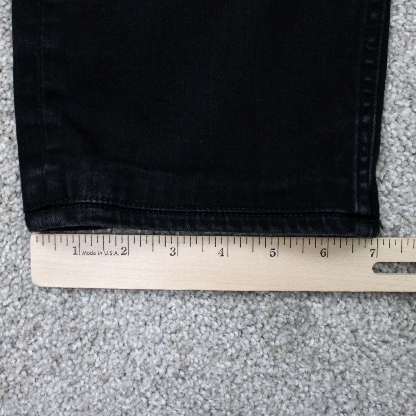 7 For All Mankind 7 For All Mankind Jeans Mens 40 Black Cotton Stretch 5-Pocket 28" inseam Paxtyn Size US 40 / EU 56 - 5 Thumbnail