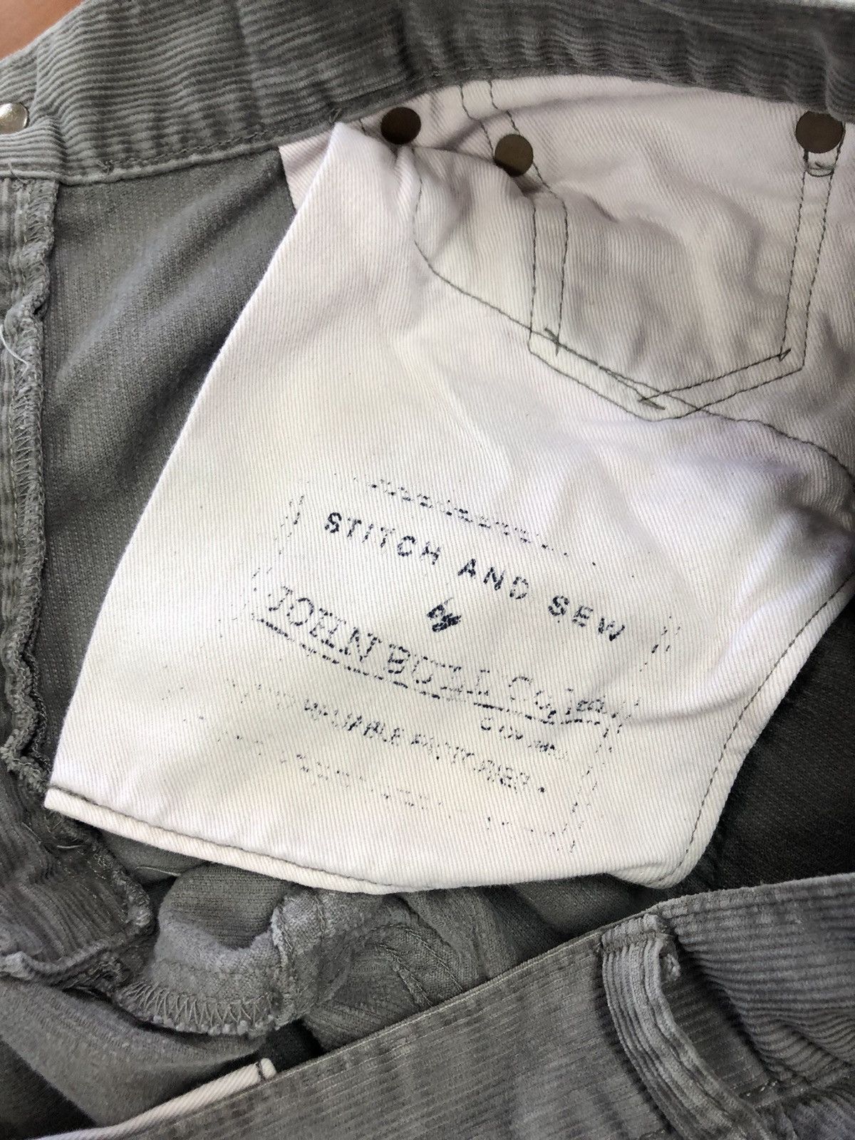 Johnbull John Bull Couduroy Jeans Size US 32 / EU 48 - 18 Thumbnail