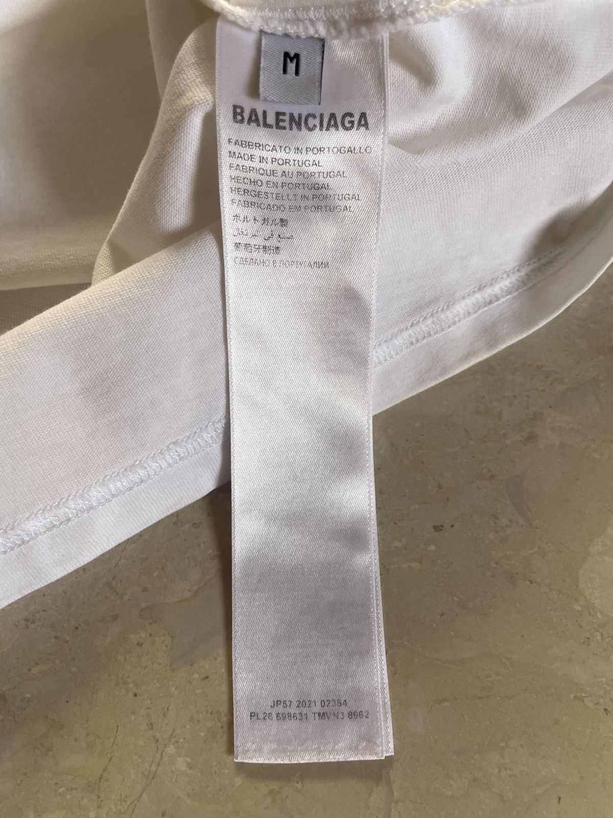 Balenciaga Balenciaga 5:20 clock tee Size M / US 6-8 / IT 42-44 - 6 Thumbnail