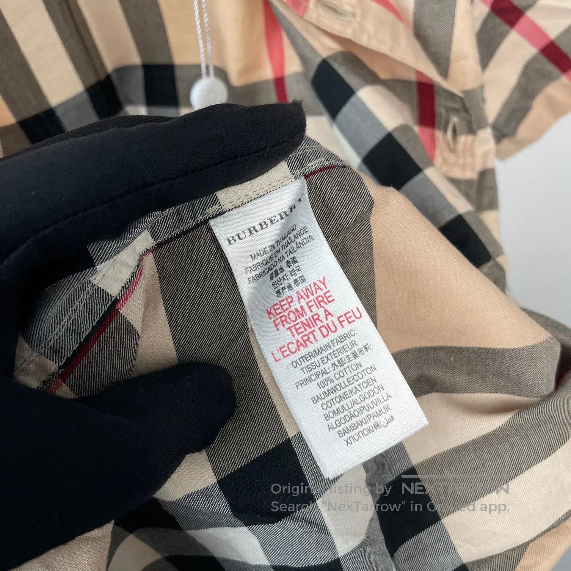 Burberry Burberry size 10y Classic plaid shirt| Size US S / EU 44-46 / 1 - 8 Thumbnail