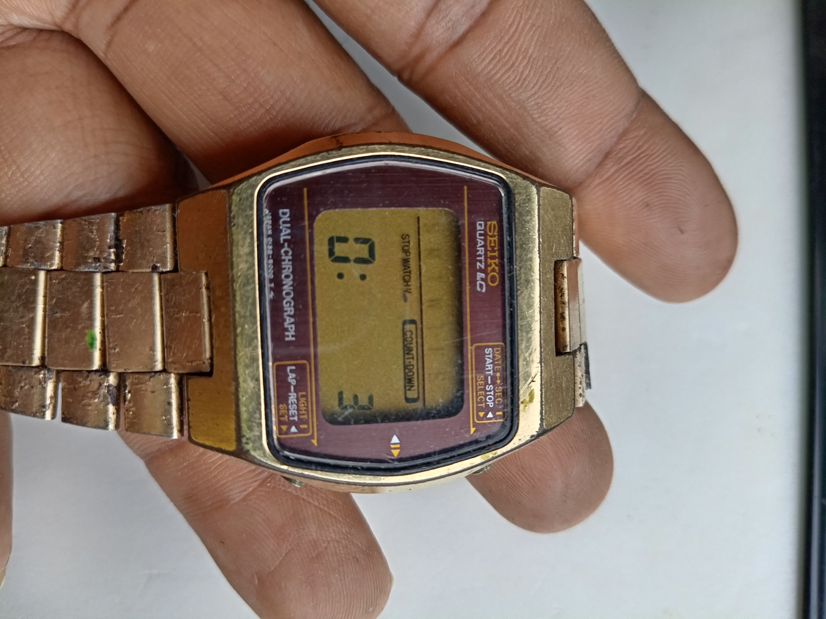 Seiko Seiko Quartz LC 0138-5000 rare digital watch Size ONE SIZE - 6 Thumbnail