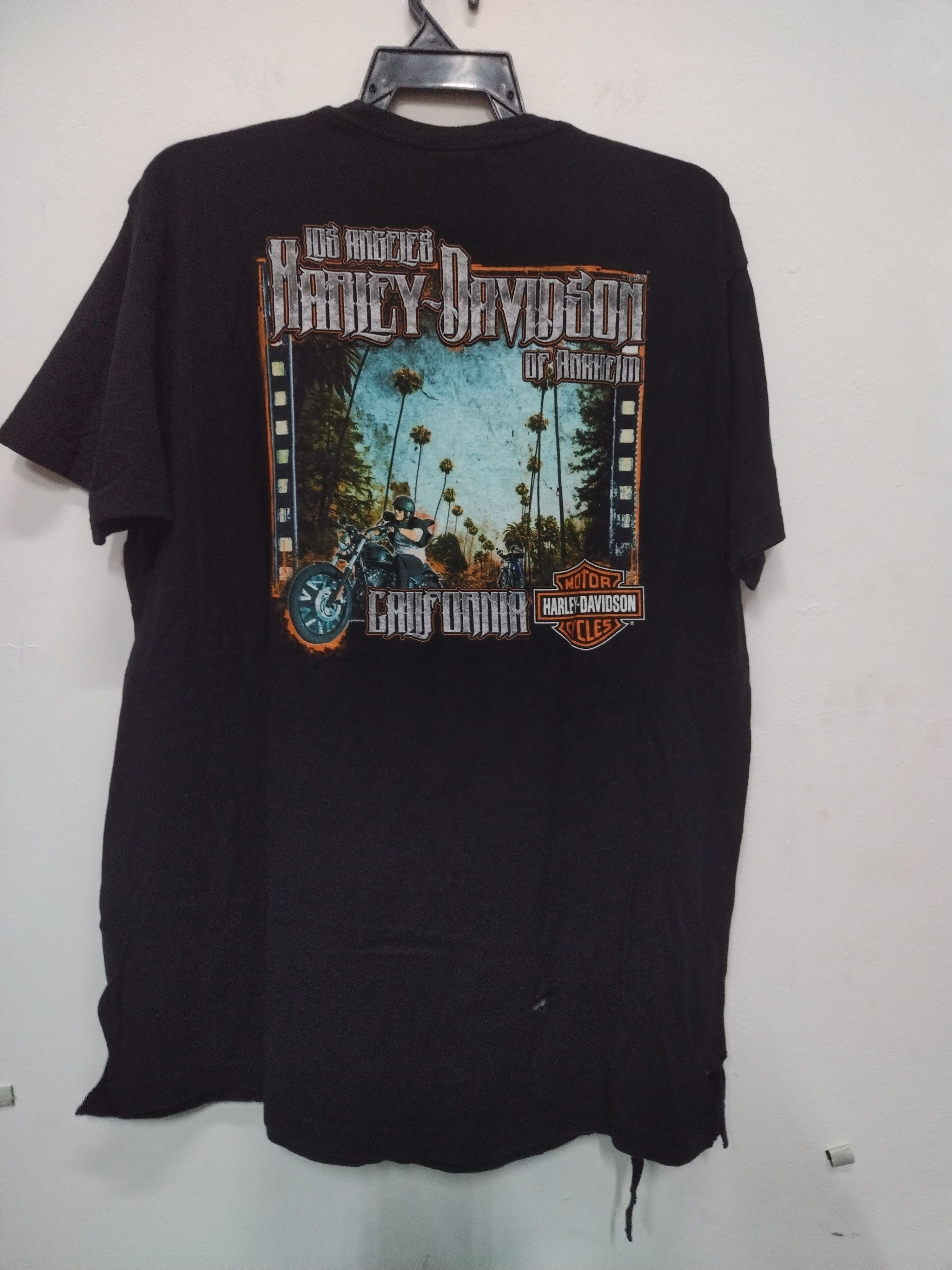 Harley Davidson TRASH DISTRESSED HARLEY DAVIDSON T SHIRT Size US L / EU 52-54 / 3 - 2 Thumbnail