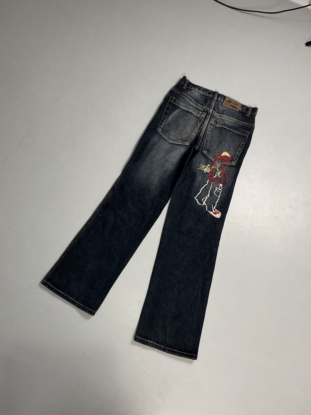 Southpole Vintage Y2K embroidered cargo denim Size US 28 / EU 44 - 8 Thumbnail