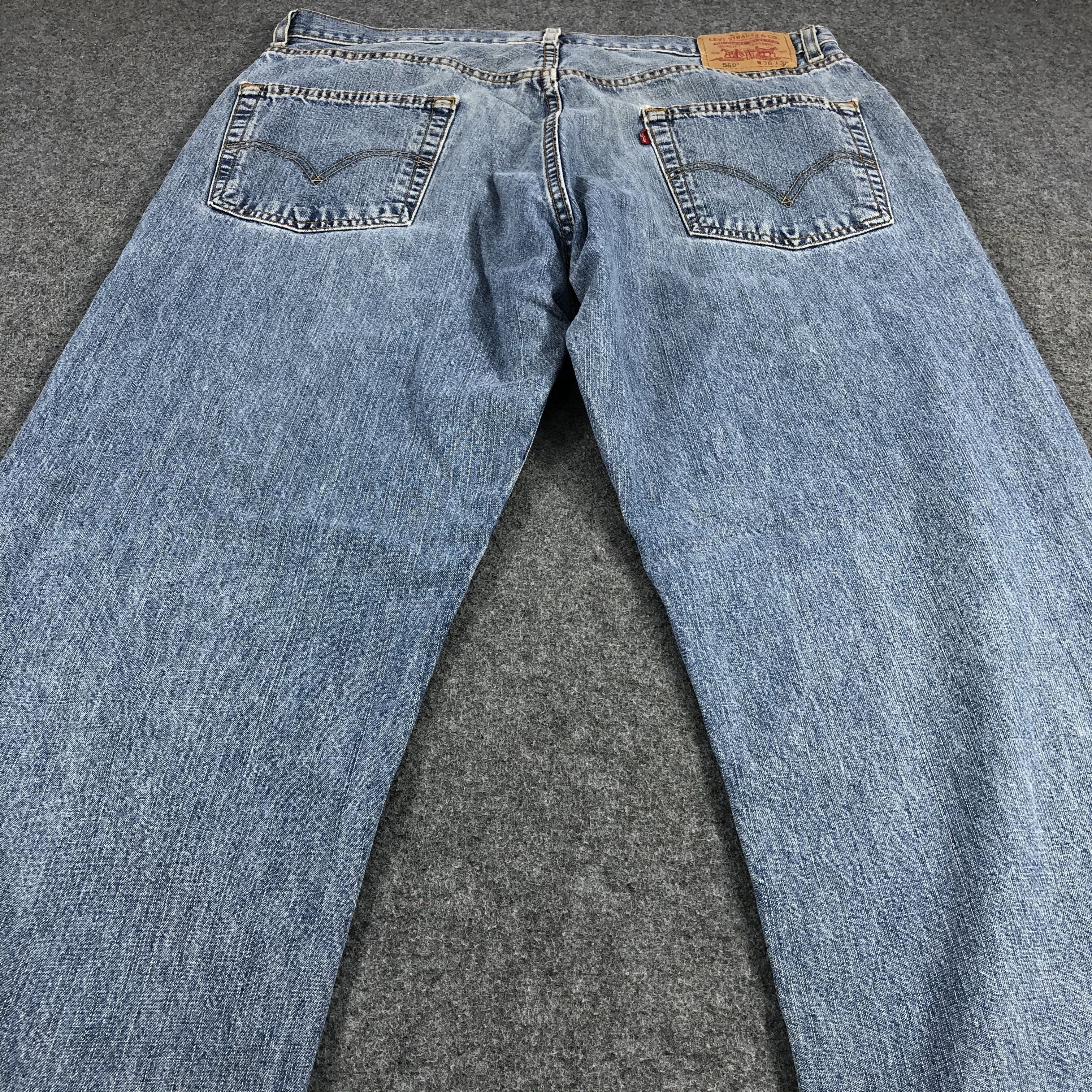 Levi's × Vintage Vintage Mid Wash Levis 565 Jeans-JM1188 Size US 37 - 4 Thumbnail
