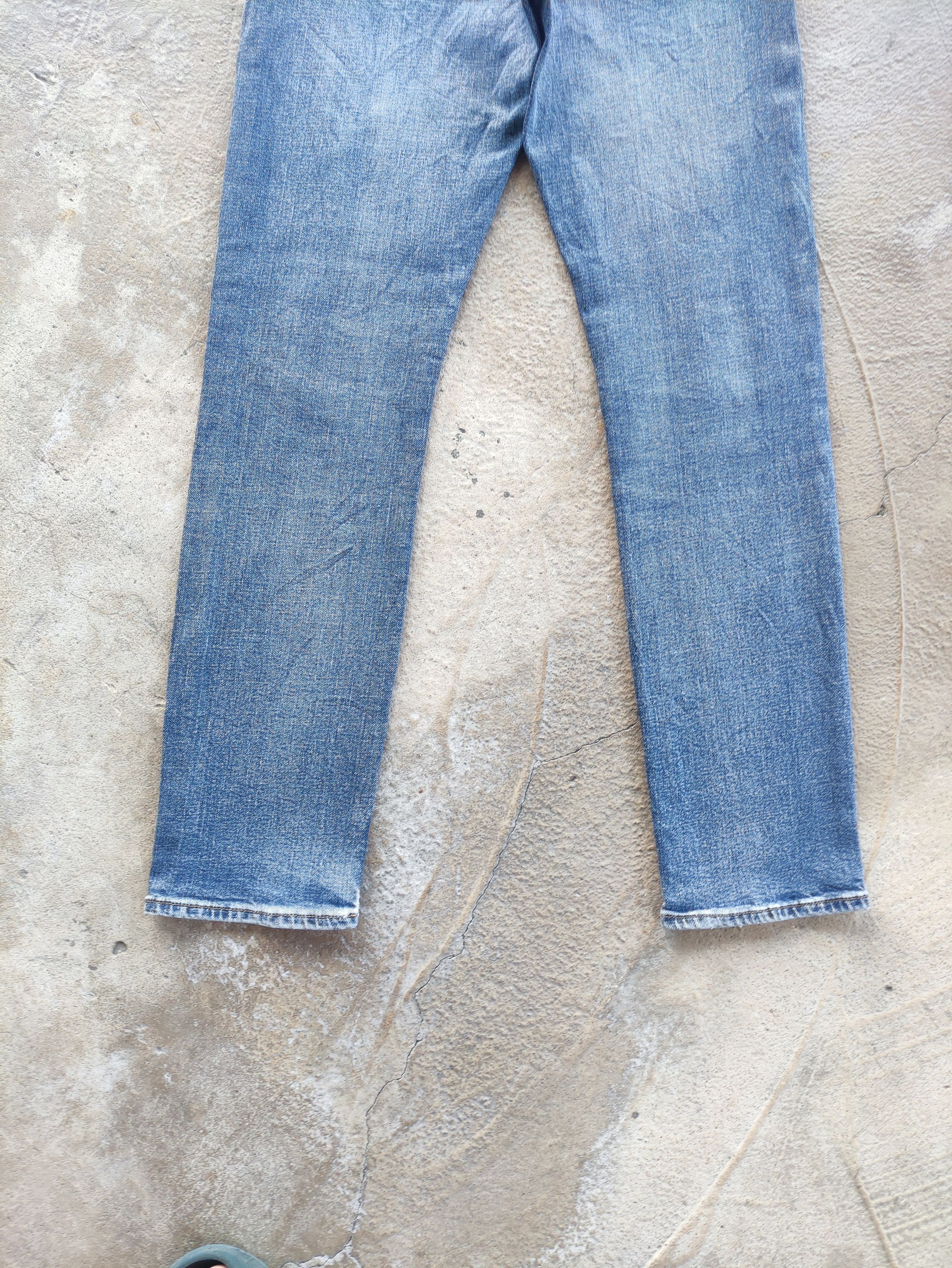 Gap Vintage GAP Slim Distress Faded Denim Pants Size US 31 - 10 Thumbnail