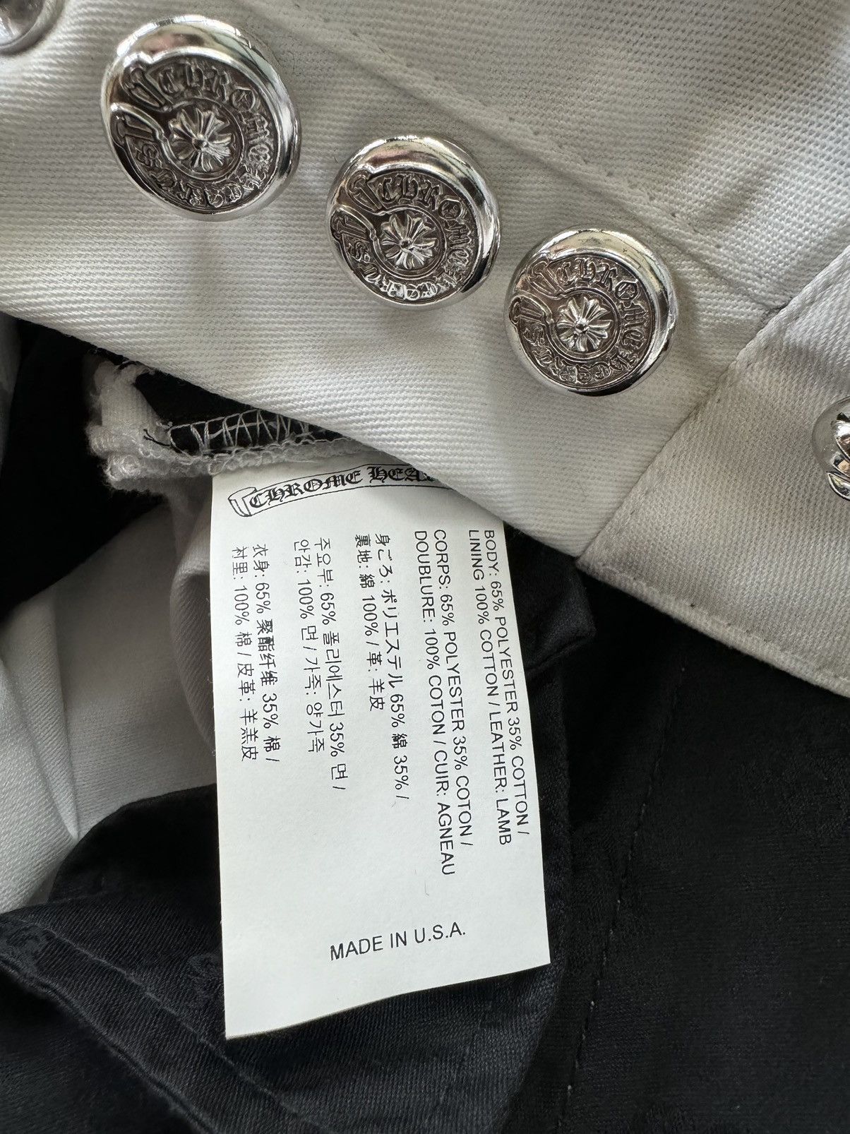 Chrome Hearts CHROME HEARTS MATTYBOY CHECKERED 99 EYES PANTS Size US 32 / EU 48 - 7 Thumbnail