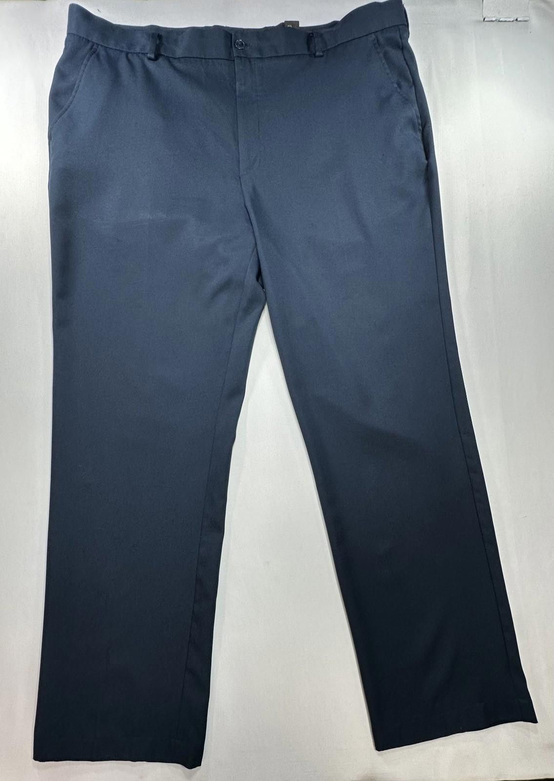 Greg Norman Greg Norman Flat Straight Leg Dress Pants Blue Mens 42/32 Size US 42 / EU 58 - 1 Thumbnail