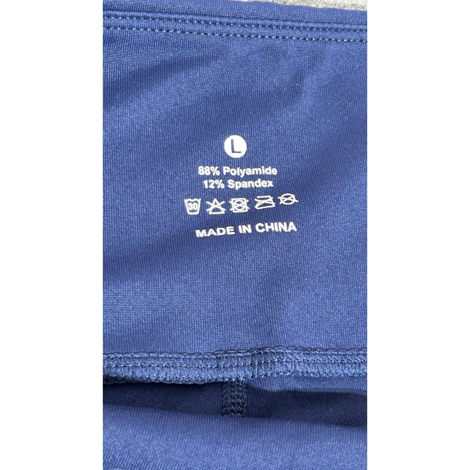 Other UNBRANDED | Biker Workout Exercise Shorts w/ Pockets | Large Size 22" - 3 Thumbnail