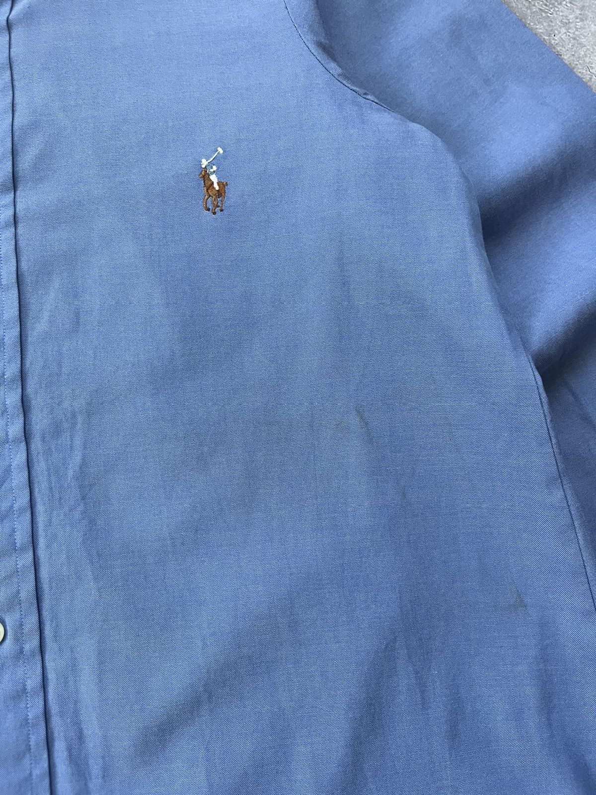 Polo Ralph Lauren Vintage Polo Ralph Lauren Yarmouth Dress Shirtt Longsleeve Size US L / EU 52-54 / 3 - 2 Thumbnail