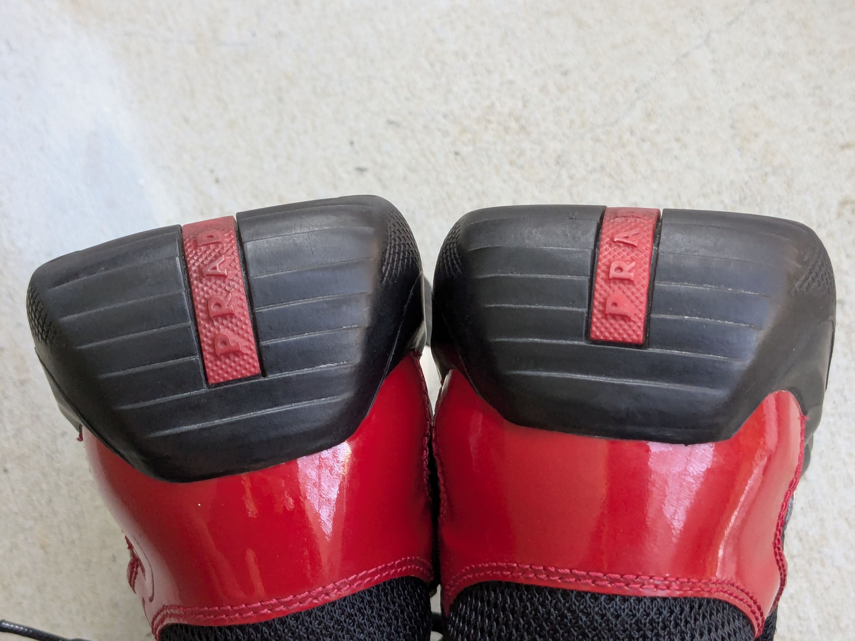 Prada Prada America's Cup Black 9.5 Leather Low Tops PS0906 Size US 9.5 / EU 42-43 - 15 Thumbnail