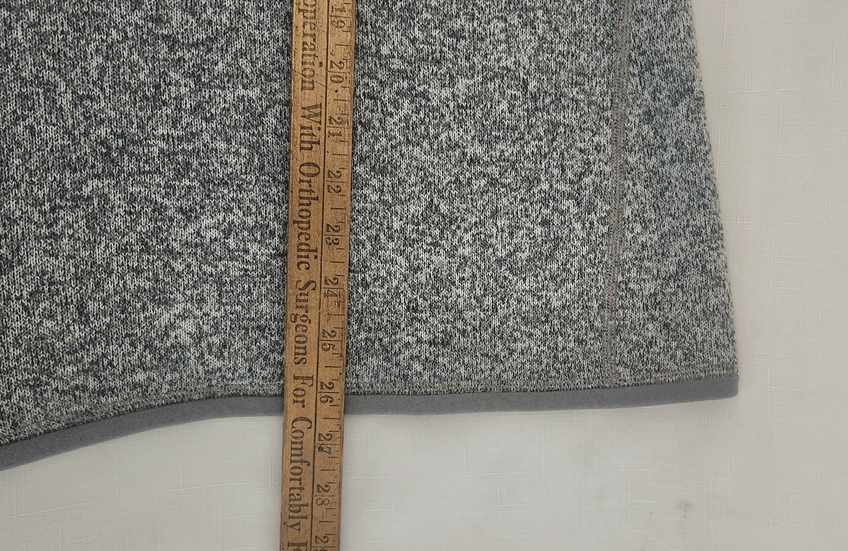 Patagonia Patagonia Women's Better Sweater Gray Heathered 1/4 Quarter Size L / US 10 / IT 46 - 7 Thumbnail