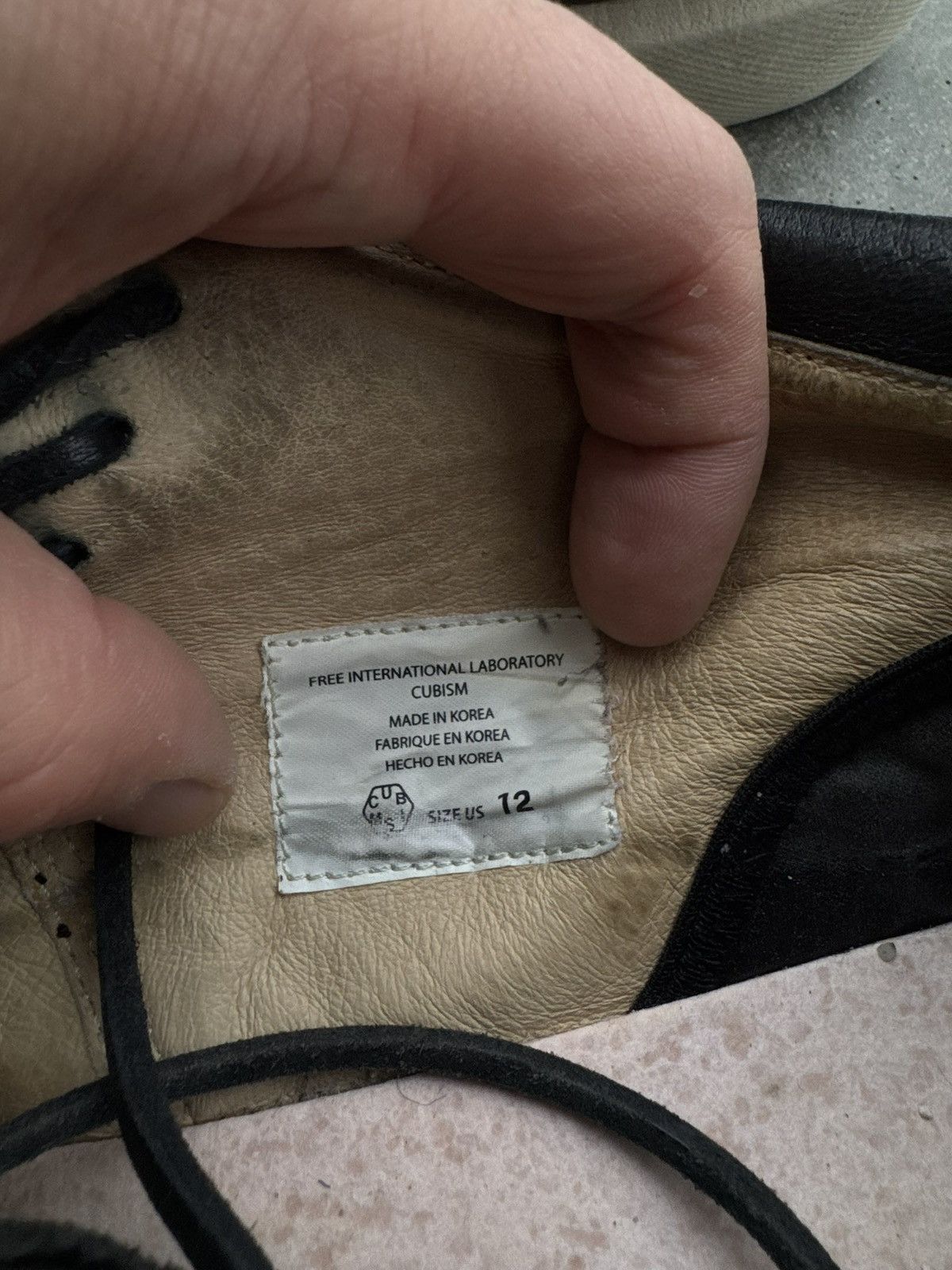 Visvim Visvim FBT Shaman-Folk Black leather sneakers rare japanese Size US 12 / EU 45 - 9 Thumbnail