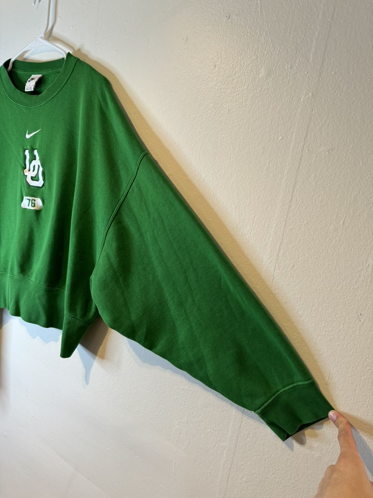 Nike Nike Oregon Ducks Crewneck Sweatshirt Women's Sz Small Green Size S / US 4 / IT 40 - 3 Thumbnail