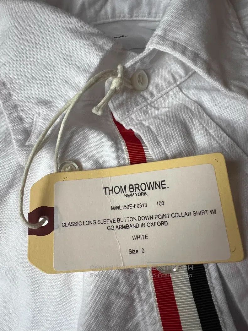Thom Browne Thom Browne Shirt Size US XS / EU 42 / 0 - 3 Thumbnail