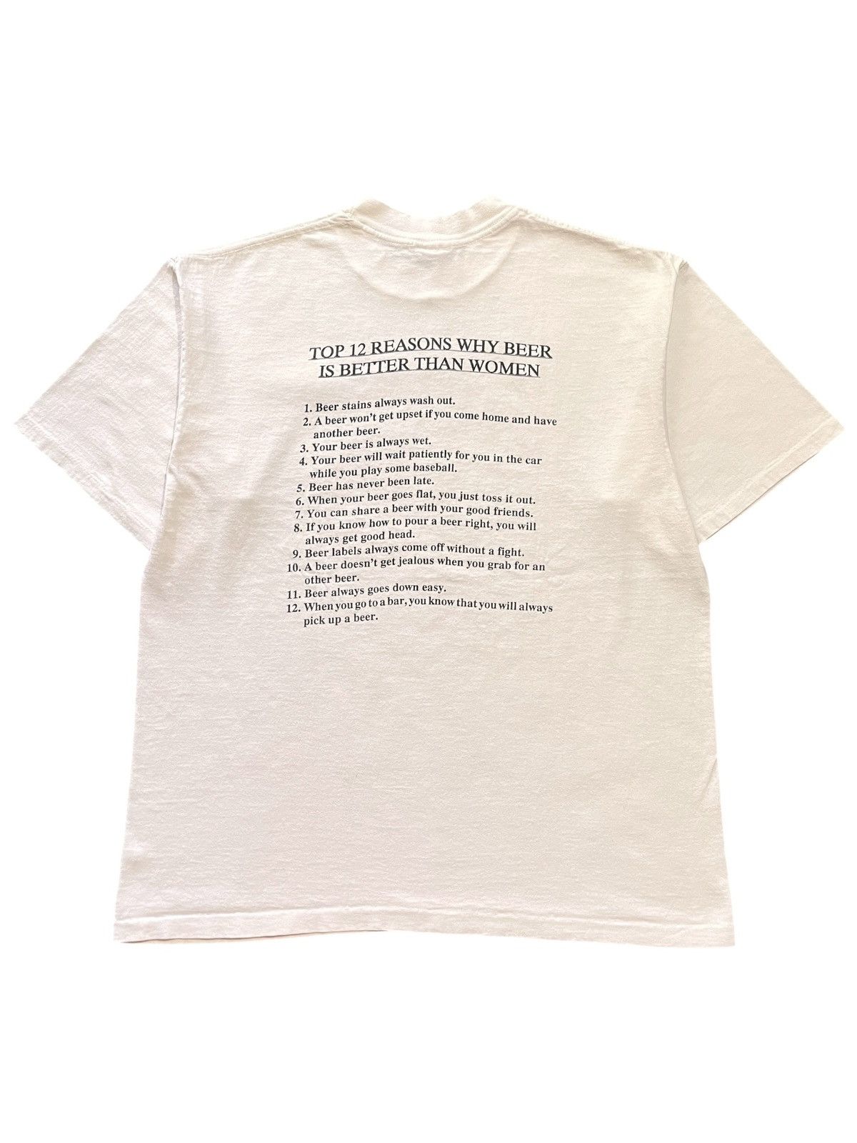 Vintage 1990s Beer Is Better Than Women Size US L / EU 52-54 / 3 - 2 Thumbnail