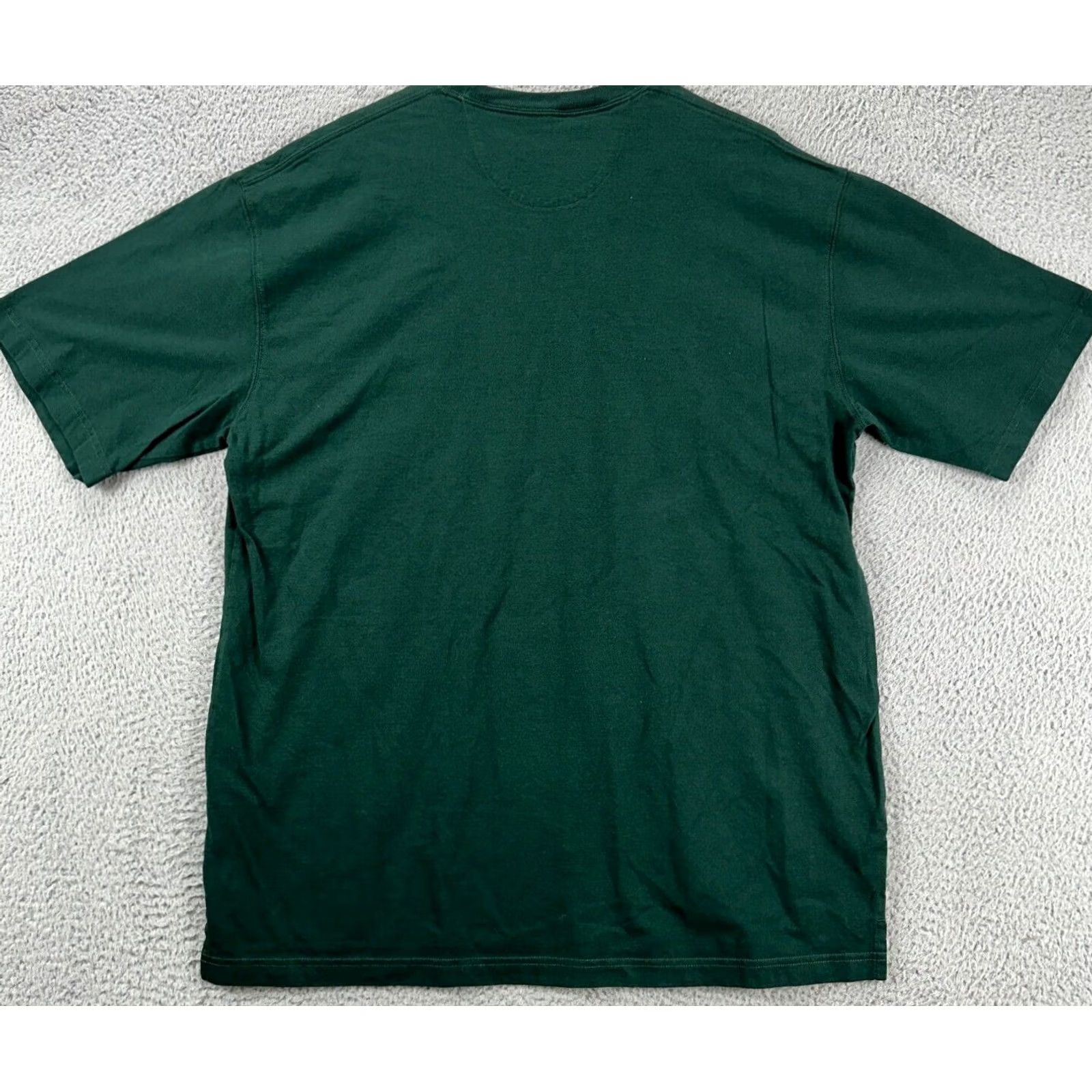 Duluth Trading Company Duluth Trading Co Shirt Adult Large Green Crew Neck T-Shirt Short Sleeve Men Size US L / EU 52-54 / 3 - 3 Thumbnail