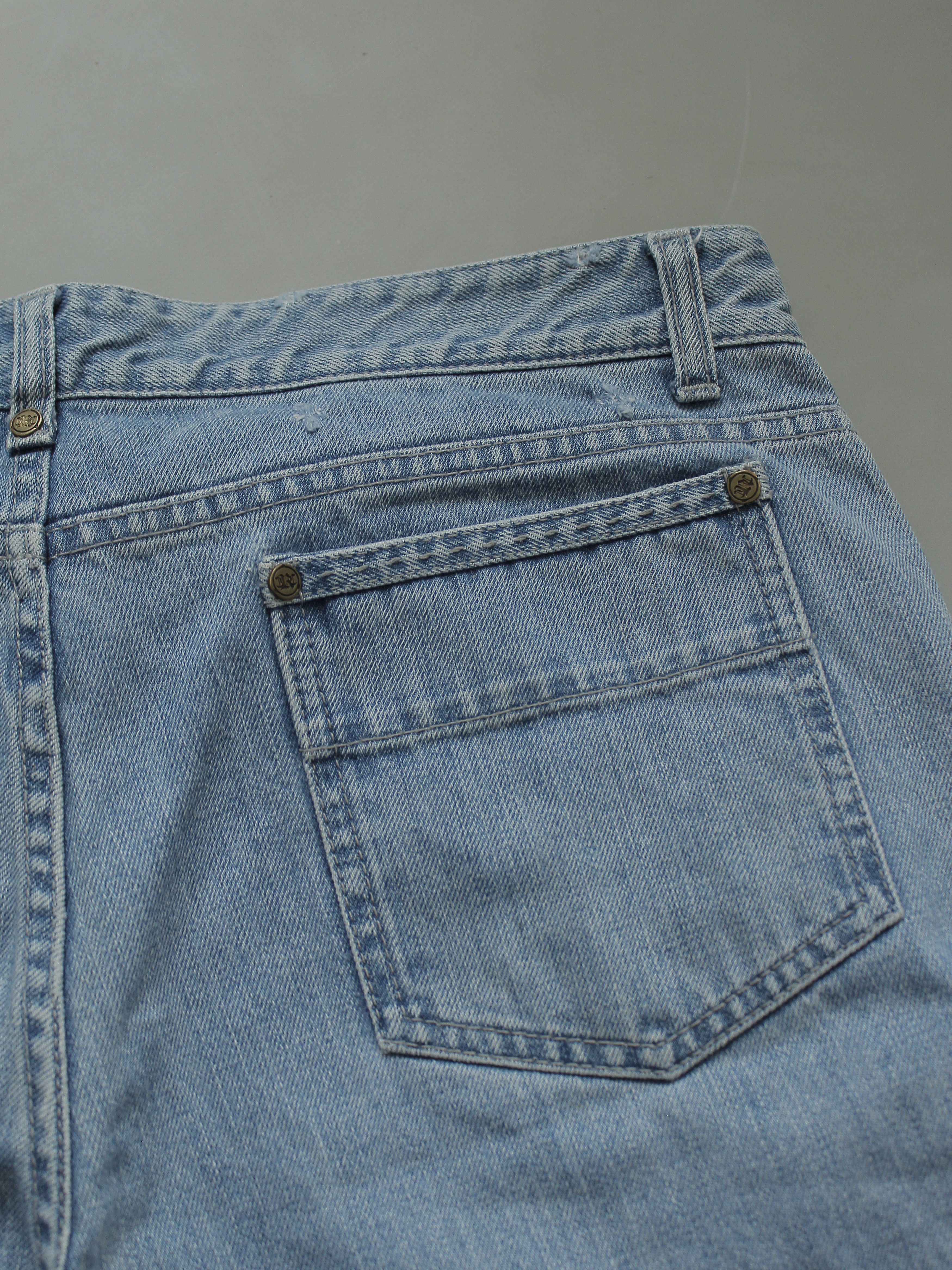 Roberto Cavalli ROBERTO CAVALLI VINTAGE JEANS 50 100% COTTON STRAIGHT FIT Size US 34 / EU 50 - 7 Thumbnail