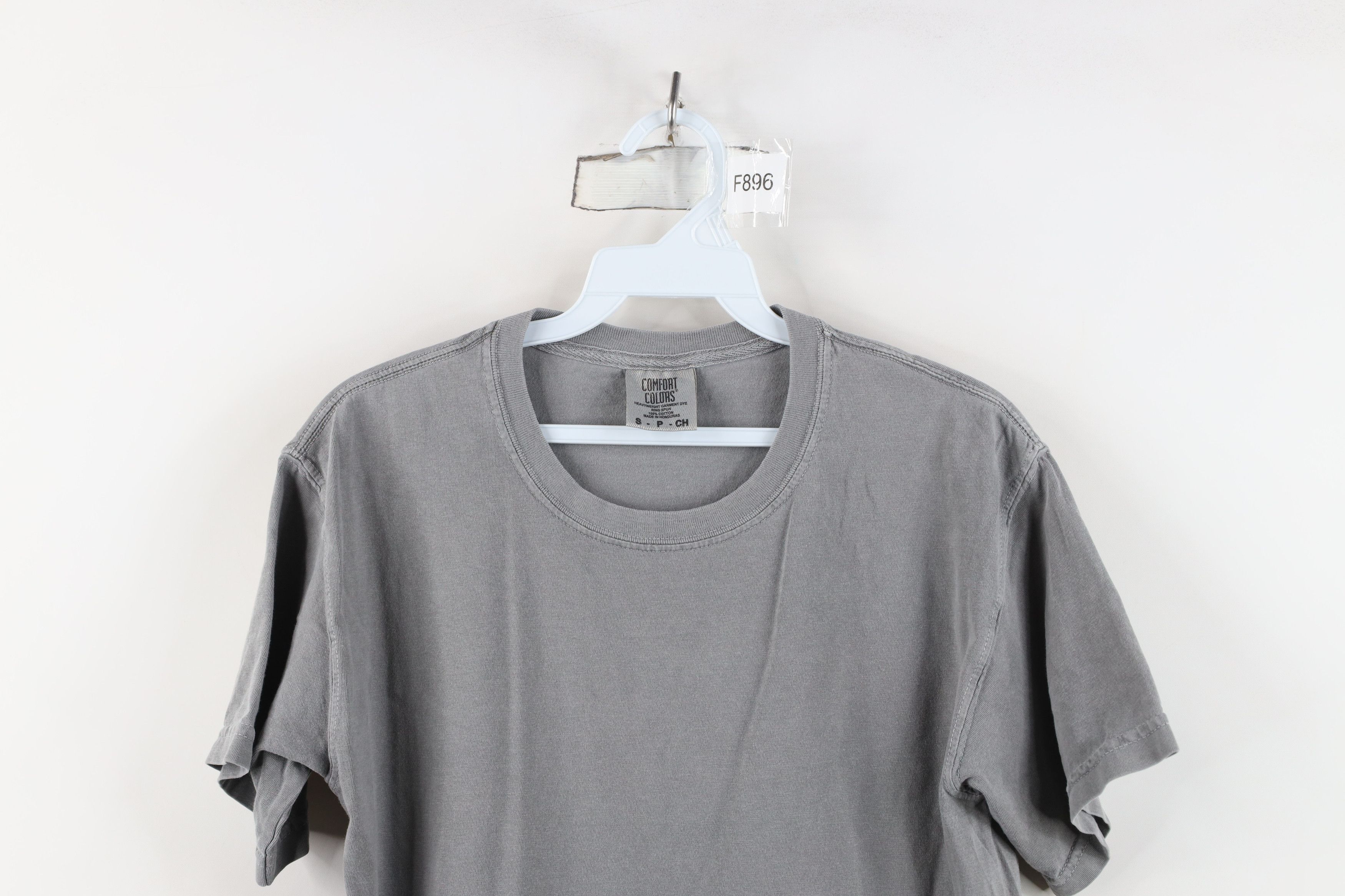 Vintage Vintage 90s Y2K Streetwear Dye Heavyweight T-Shirt Gray Size US S / EU 44-46 / 1 - 2 Thumbnail