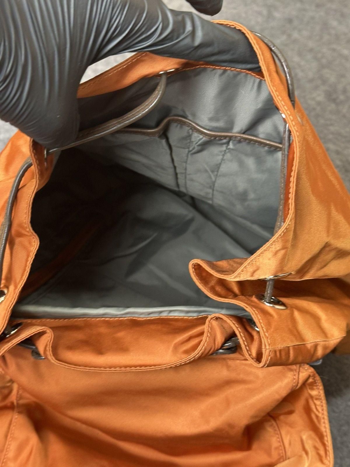 Tumi Tumi Voyageur Basel Backpack in a burnt orange nylon. Size ONE SIZE - 20 Thumbnail