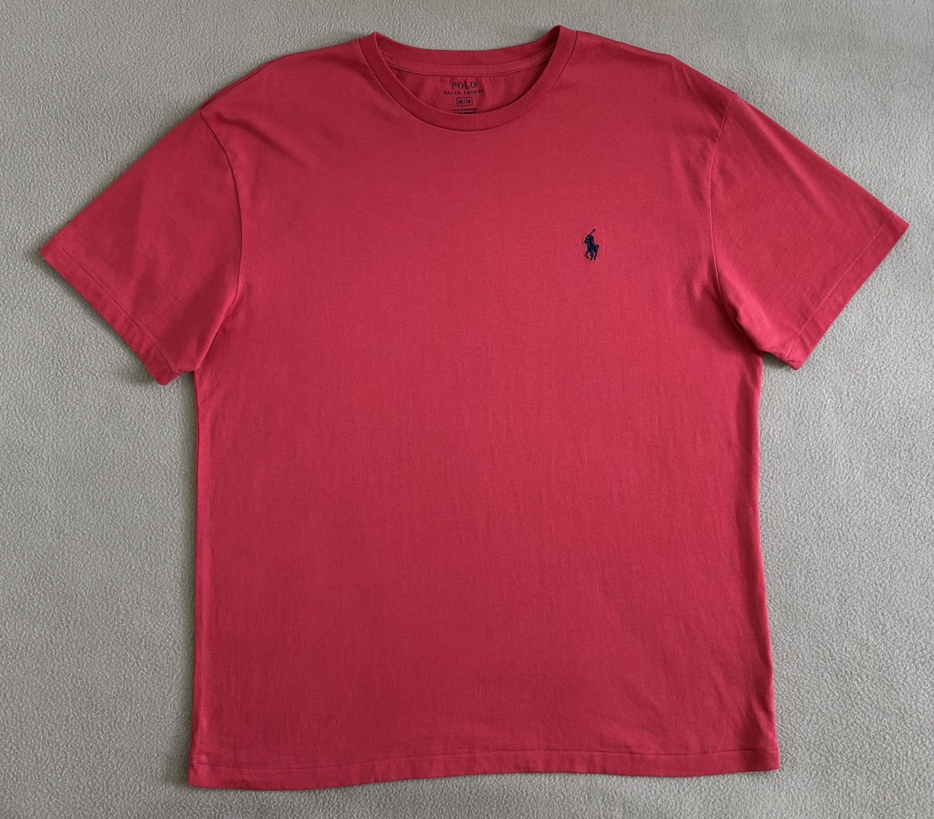 Polo Ralph Lauren Polo Ralph Lauren Red T-shirt Medium Size US M / EU 48-50 / 2 - 5 Thumbnail