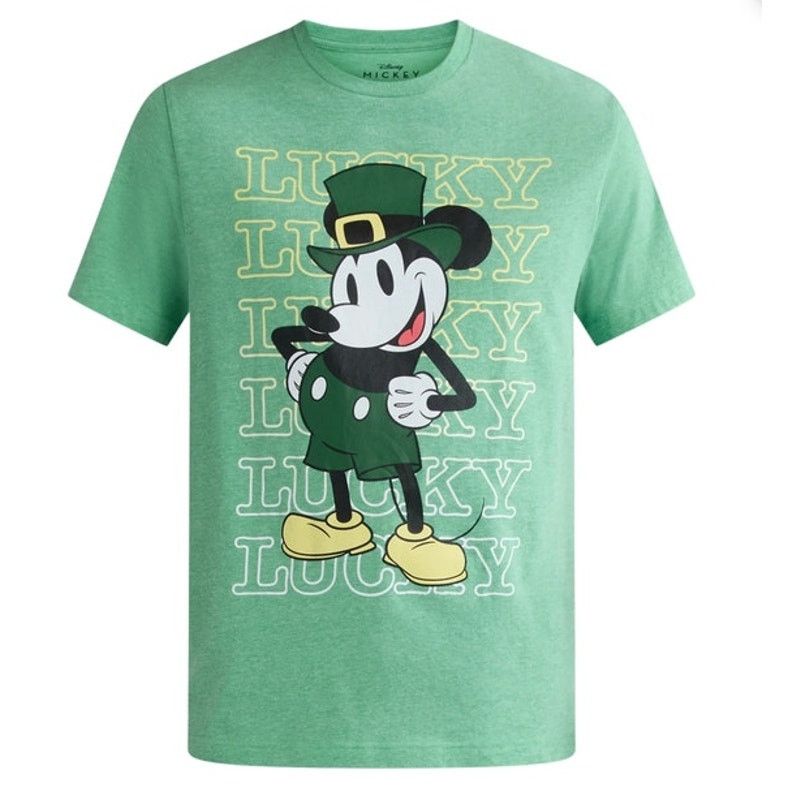 Disney Disney Mickey Mouse St. Patrick's Day Tee - 2XL Size US XXL / EU 58 / 5 - 3 Thumbnail