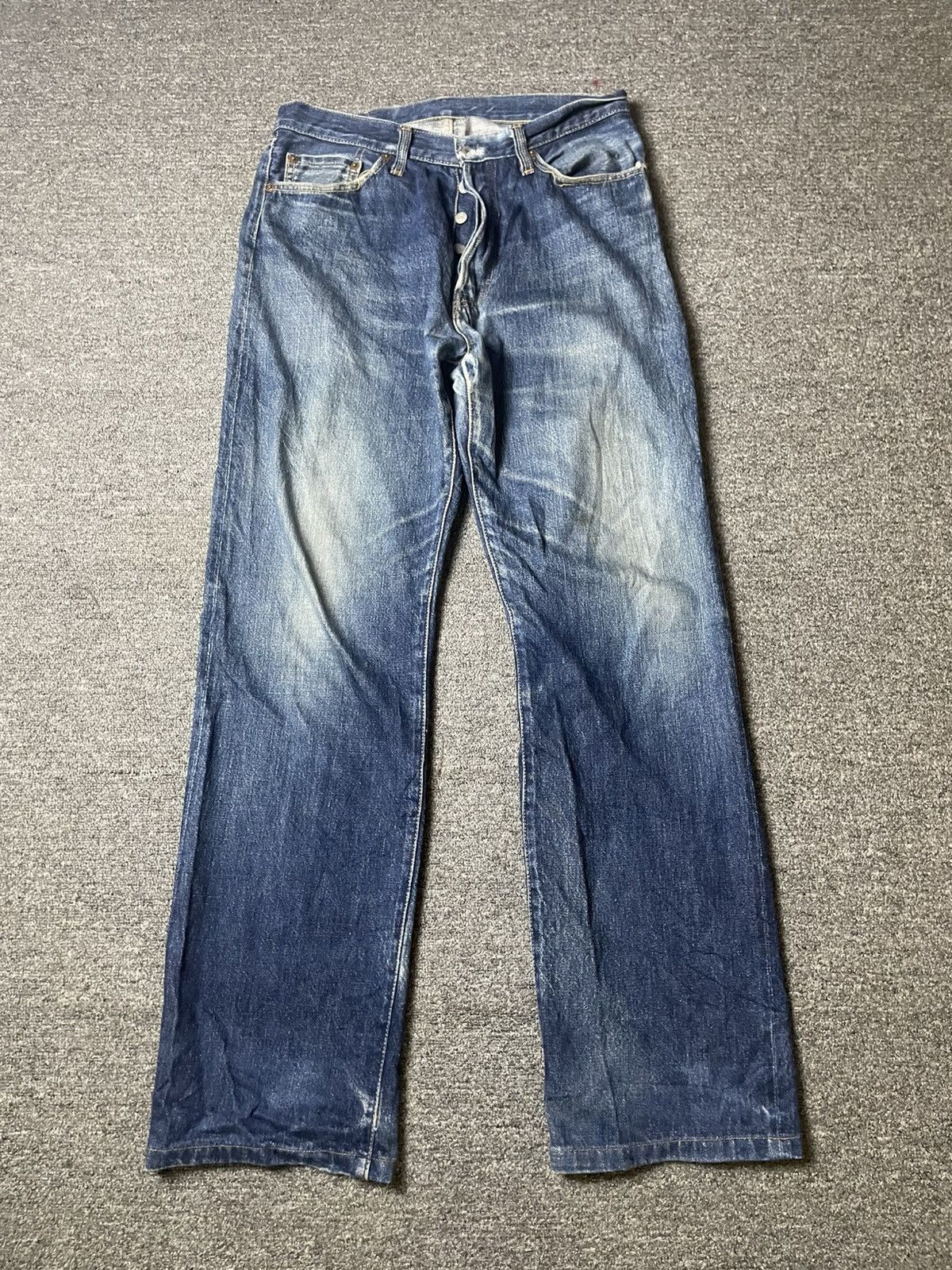 Japanese Brand × Vintage Concept No. 9 Project Brand Denim Jeans (111) Size US 31 - 1 Thumbnail