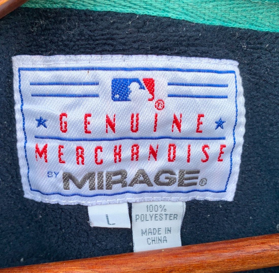 MLB VINTAGE MLB SEATTLE MARINERS FLEECE JACKET HALF ZIPPER Size US L / EU 52-54 / 3 - 10 Thumbnail