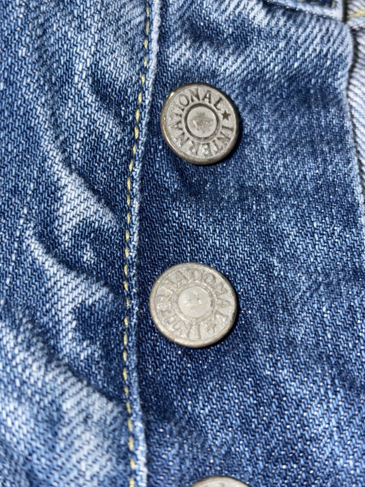14th Addiction 30 Win & Sons Selvedge Jeans Denim Blue Vintage Japanese y2k Size US 30 / EU 46 - 8 Thumbnail