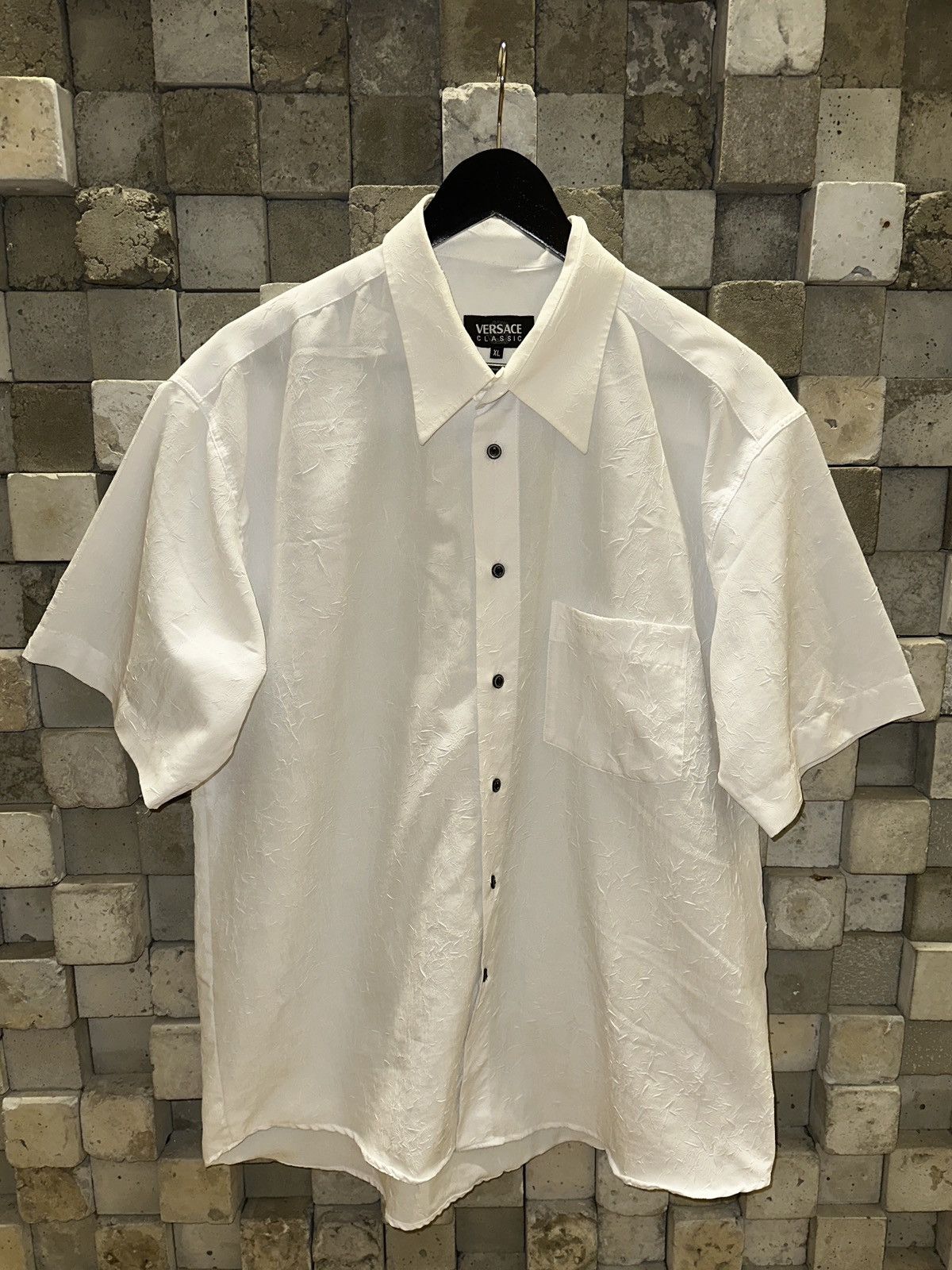 Versace Versace Classic Shirt Viscose 100% Size US XL / EU 56 / 4 - 2 Thumbnail