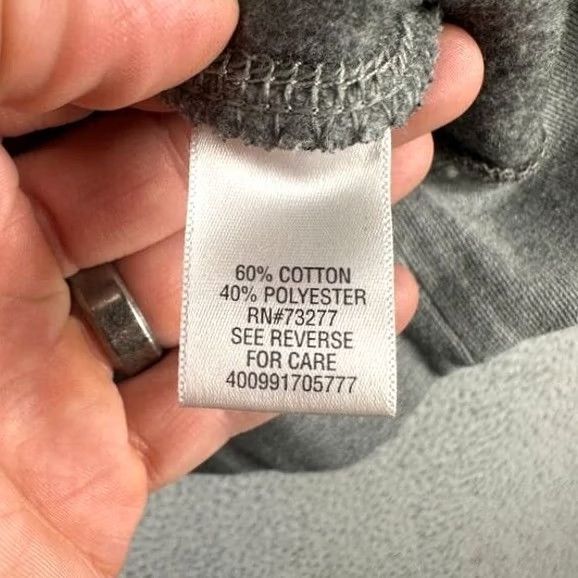 Vintage Sonoma Shawl-Neck Sweater Mens Small Gray Pullover Long Sleeve Pocket NEW Size US S / EU 44-46 / 1 - 6 Thumbnail