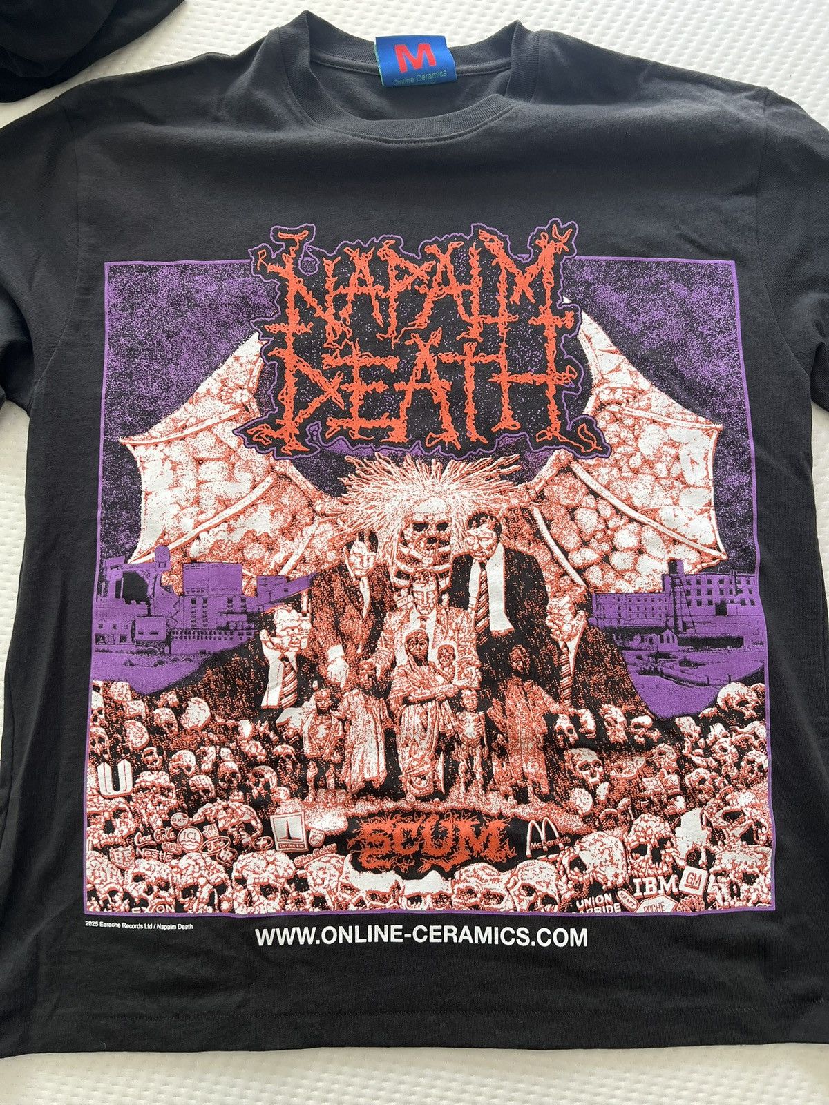 Online Ceramics Napalm Death longsleeve Size US M / EU 48-50 / 2 - 1 Thumbnail