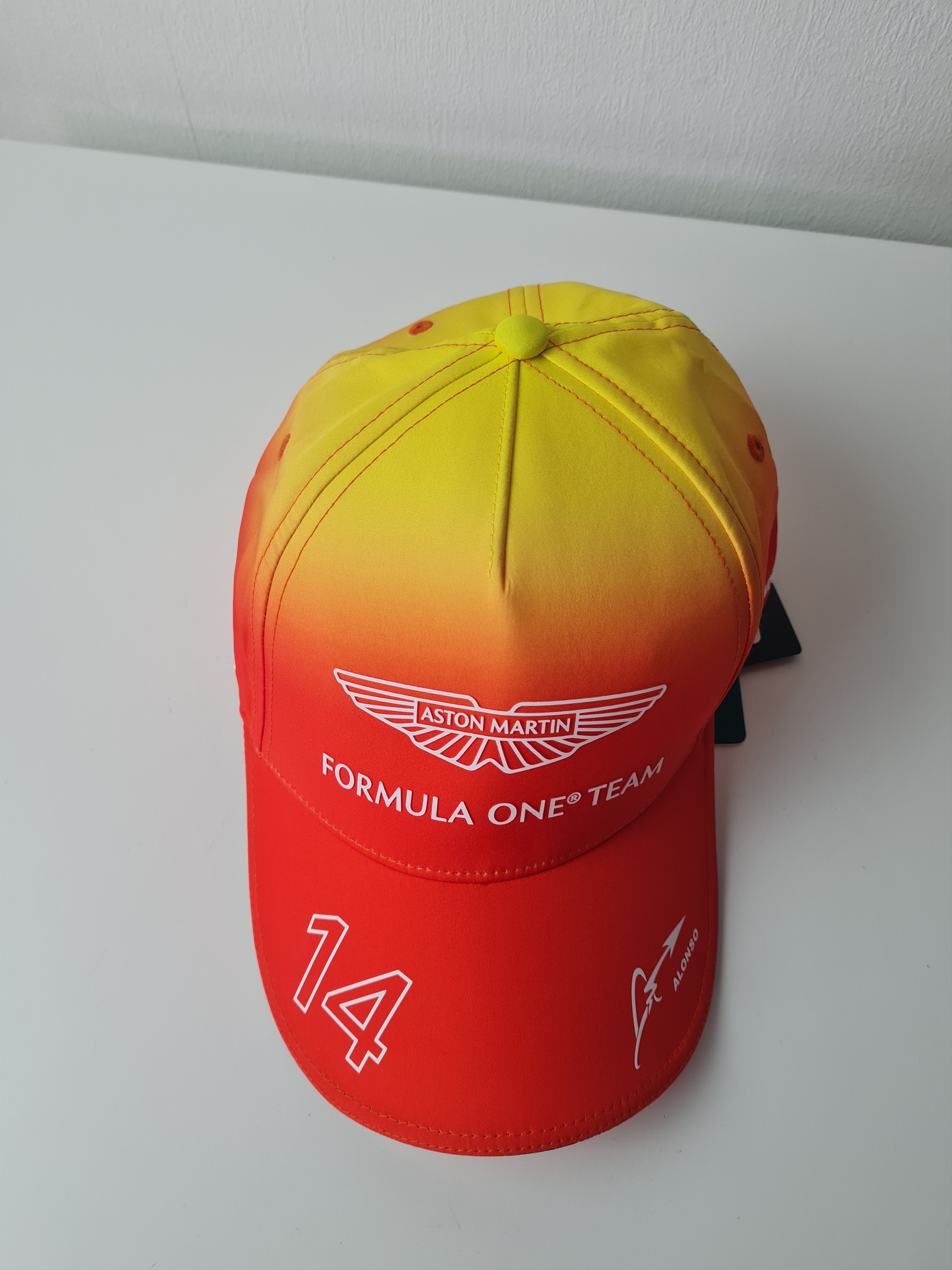 Formula 1 Aston Martin F1 Fernando Alonso Special Spain GP Baseball Size ONE SIZE - 14 Thumbnail