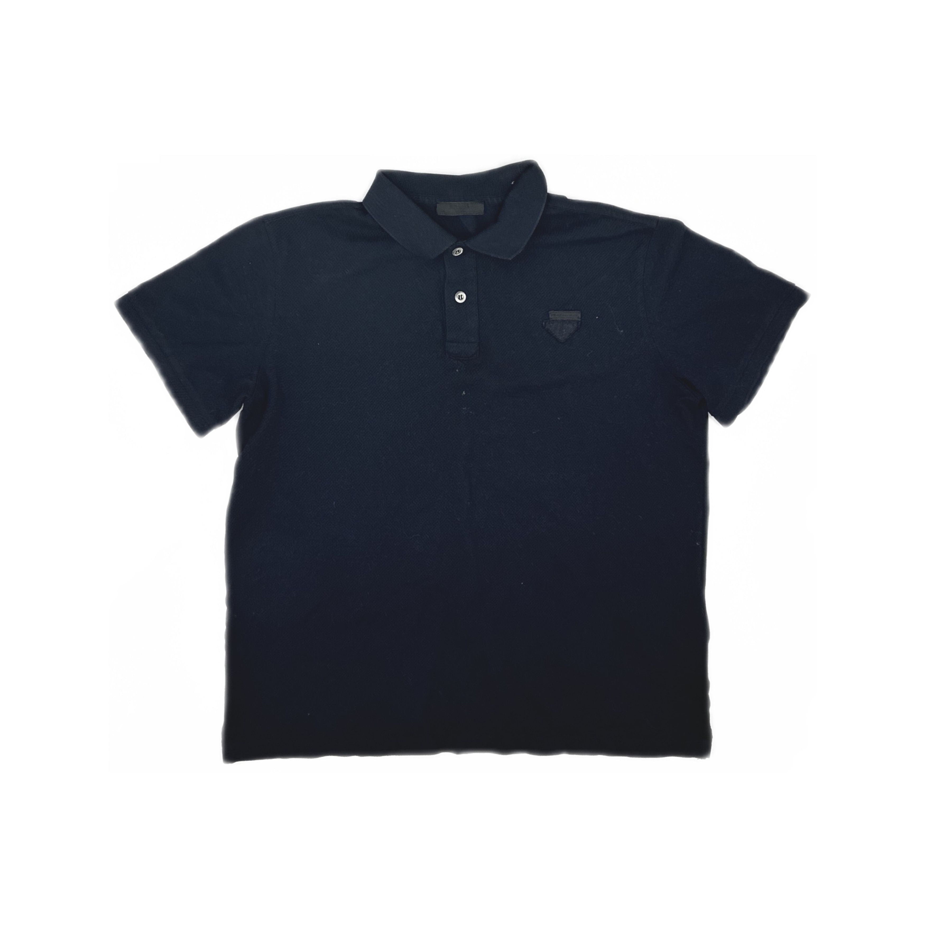 Prada Prada Sport Vintage Linea Rossa Logo Long Sleeve Polo Size M