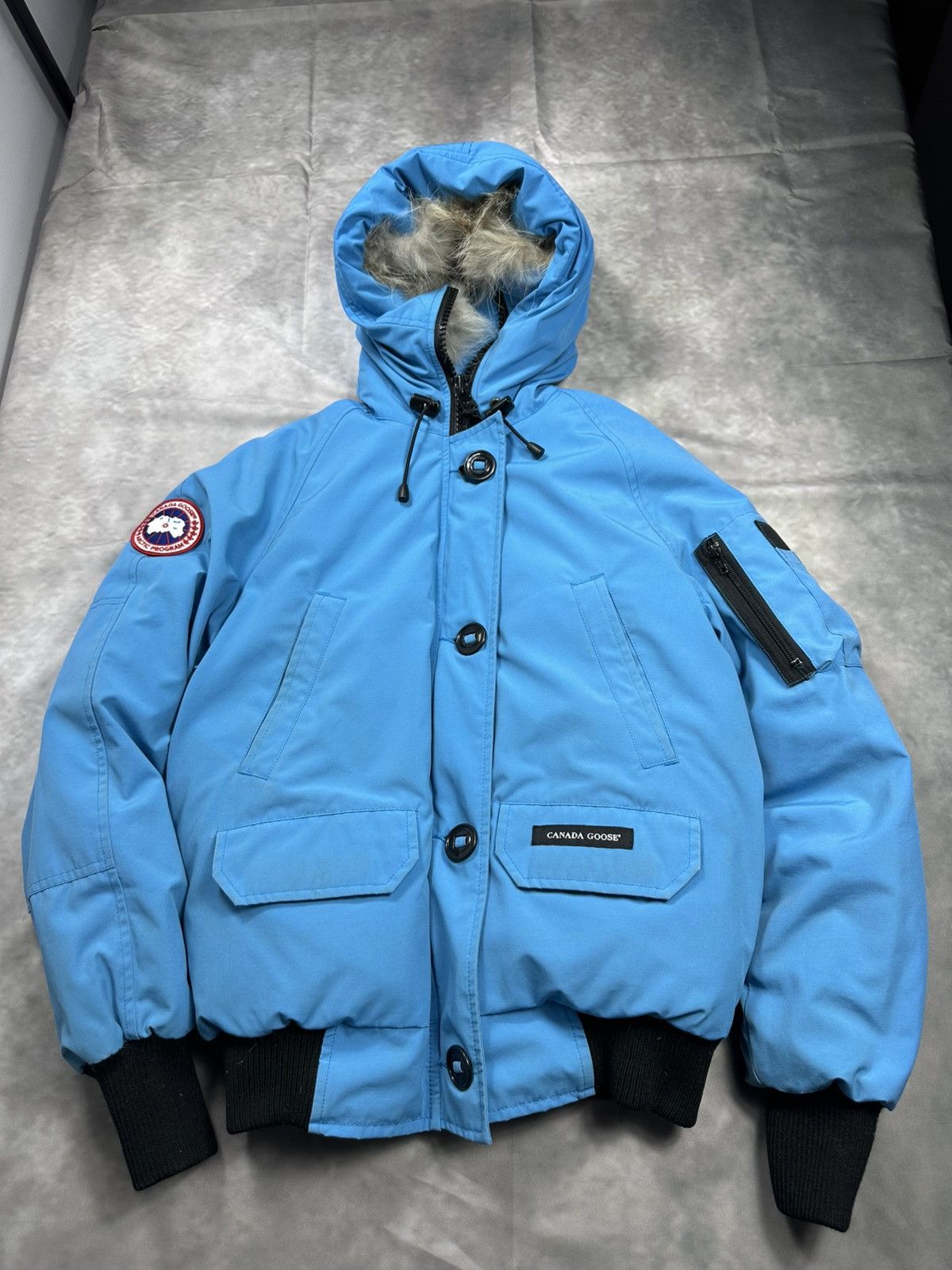Canada Goose Canada Goose Chilliwack Fur Down Puffer Bomber Jacket Size S / US 4 / IT 40 - 10 Thumbnail