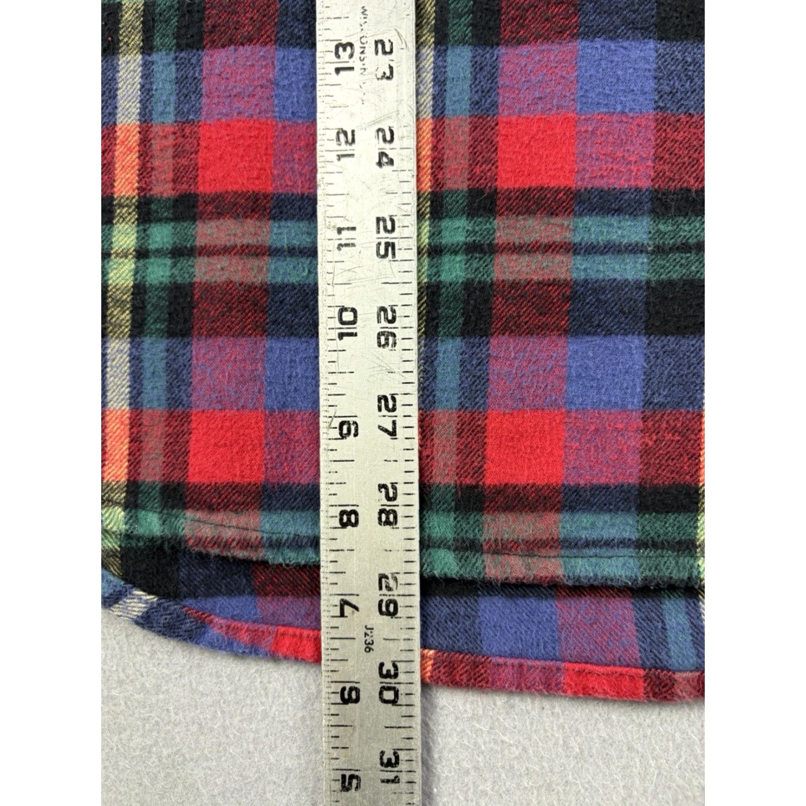 Vintage VINTAGE Vermont Flannel Shirt Hoodie Blue Plaid S Men Pullover Hooded Pockets Hiking USA Outdoor Size US S / EU 44-46 / 1 - 6 Thumbnail