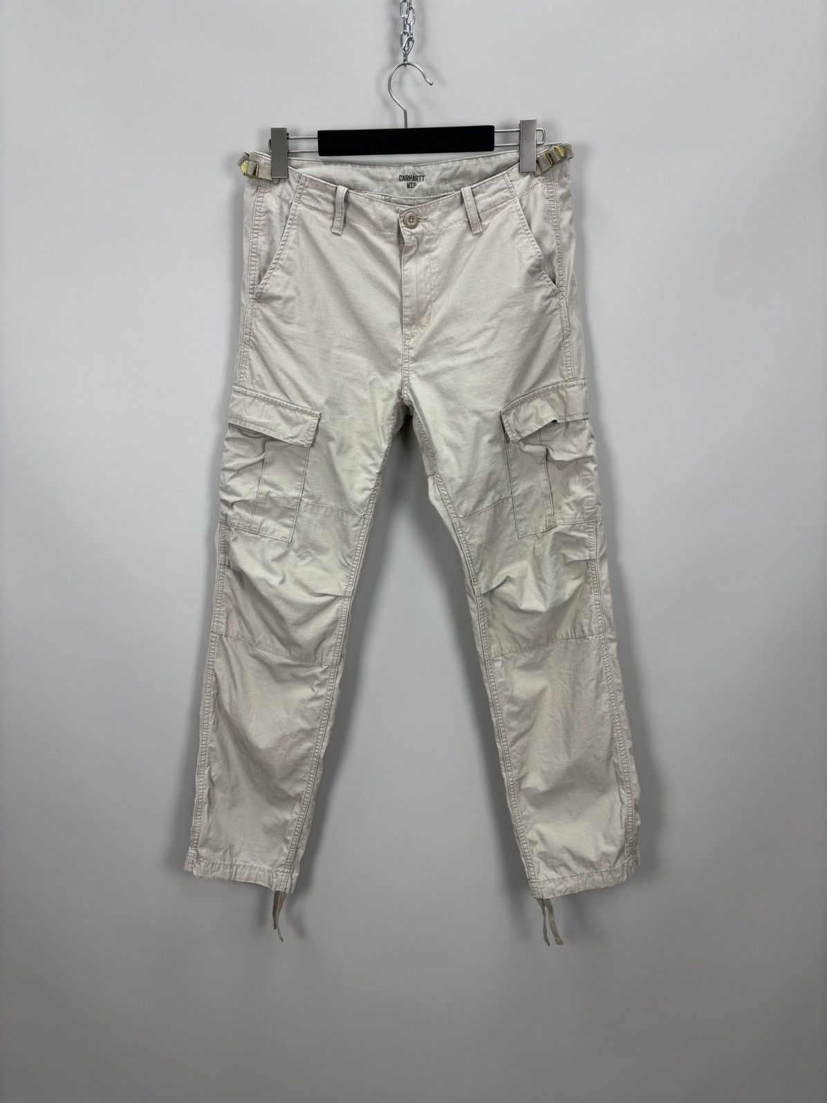 Carhartt Mens cargo pants Carhartt Size 31x32 Color Beige Size US 31 - 1 Thumbnail