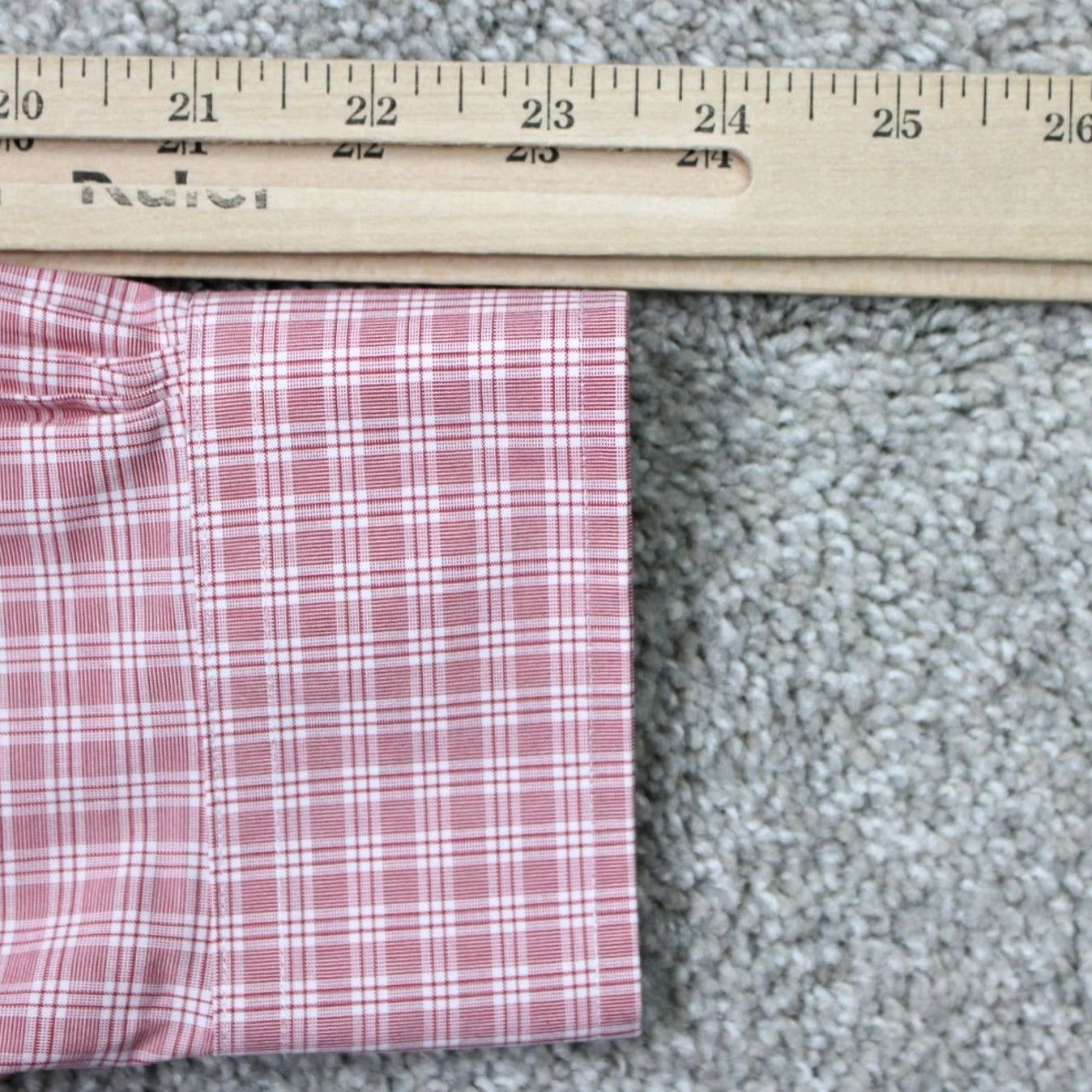 Brooks Brothers Brooks Brothers Shirt Mens 16 1/2, 33 Red Regular Non-Iron Stretch Supima Cotton Dress Shirt Size US XL / EU 56 / 4 - 7 Thumbnail