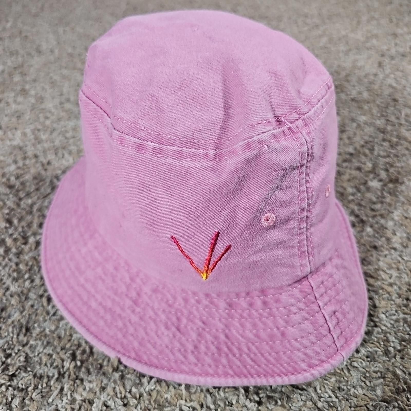 The Unbranded Brand Pink Bucket Hat Size ONE SIZE - 1 Thumbnail