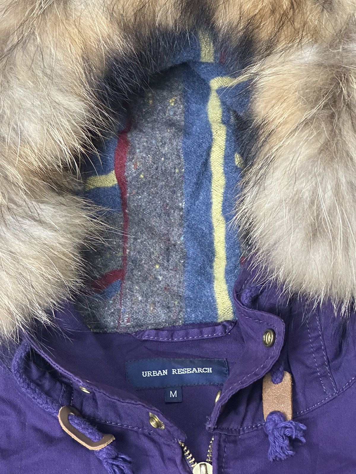 If Six Was Nine × Japanese Brand × Le Grande Bleu (L.G.B.) Fur Hoodie Jacket Urban Reaserch lgb style Size US M / EU 48-50 / 2 - 7 Thumbnail