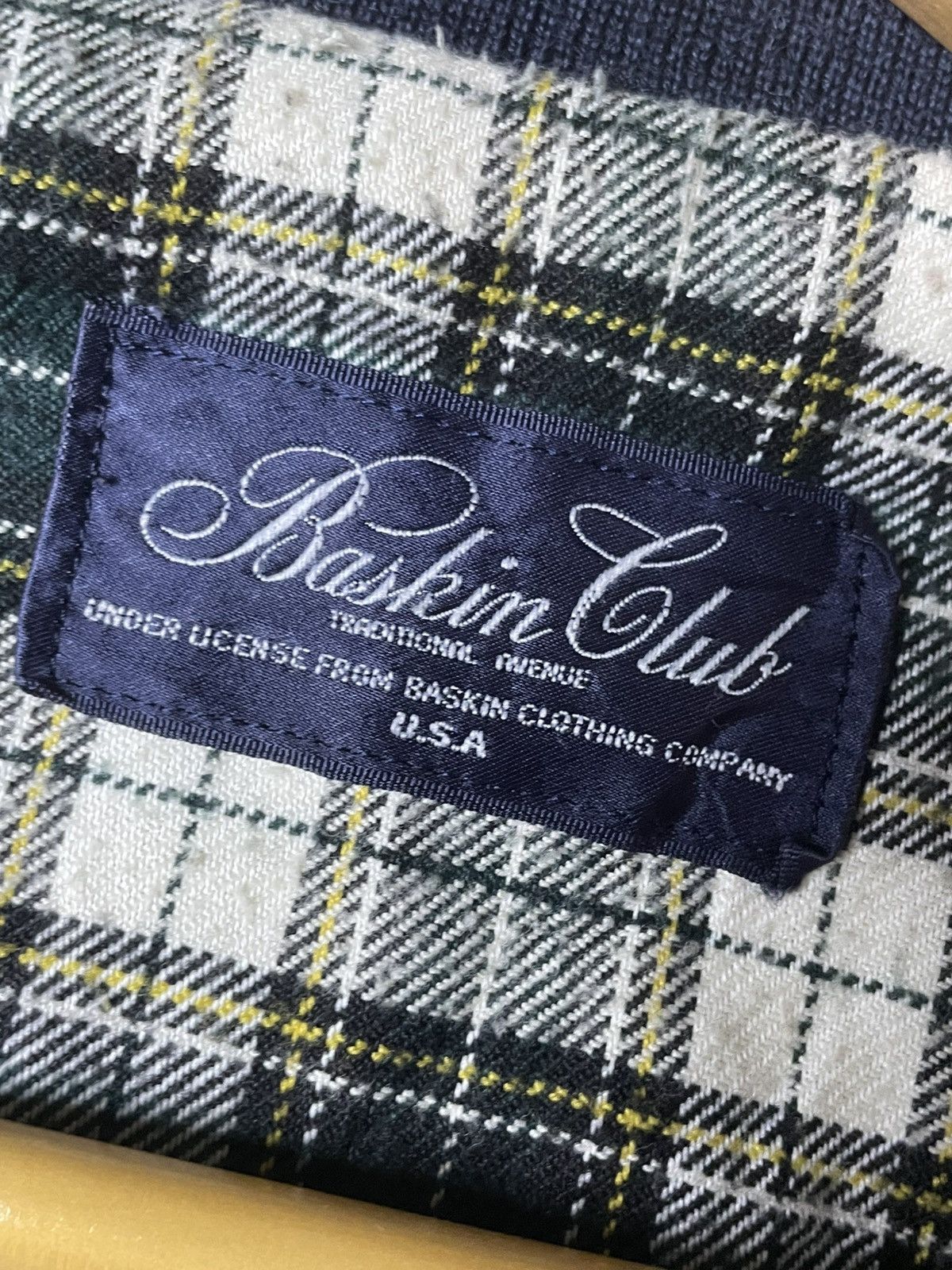 Japanese Brand Baskin Club International Full Zip Jacket (150) Size US M / EU 48-50 / 2 - 7 Thumbnail