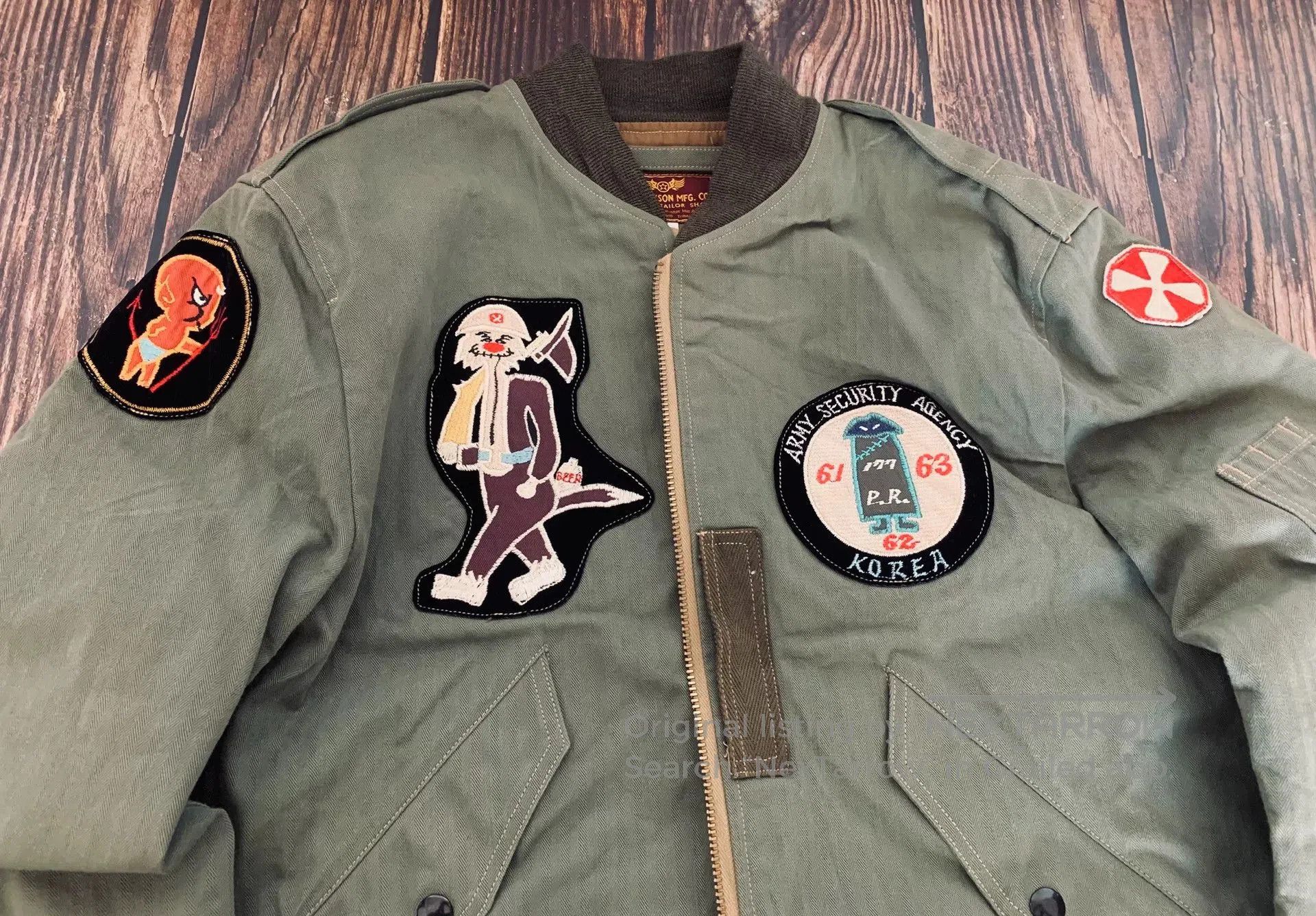 Buzz Rickson's army green high. Size US L / EU 52-54 / 3 - 3 Thumbnail