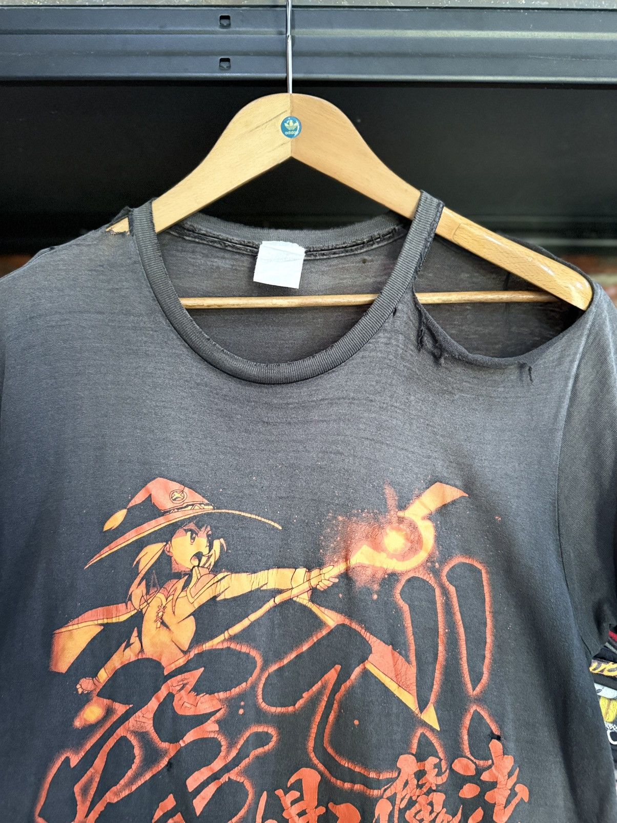 Anime Thrashed Vintage Anime Kono Subarashii Cospa Tee Size US L / EU 52-54 / 3 - 4 Thumbnail