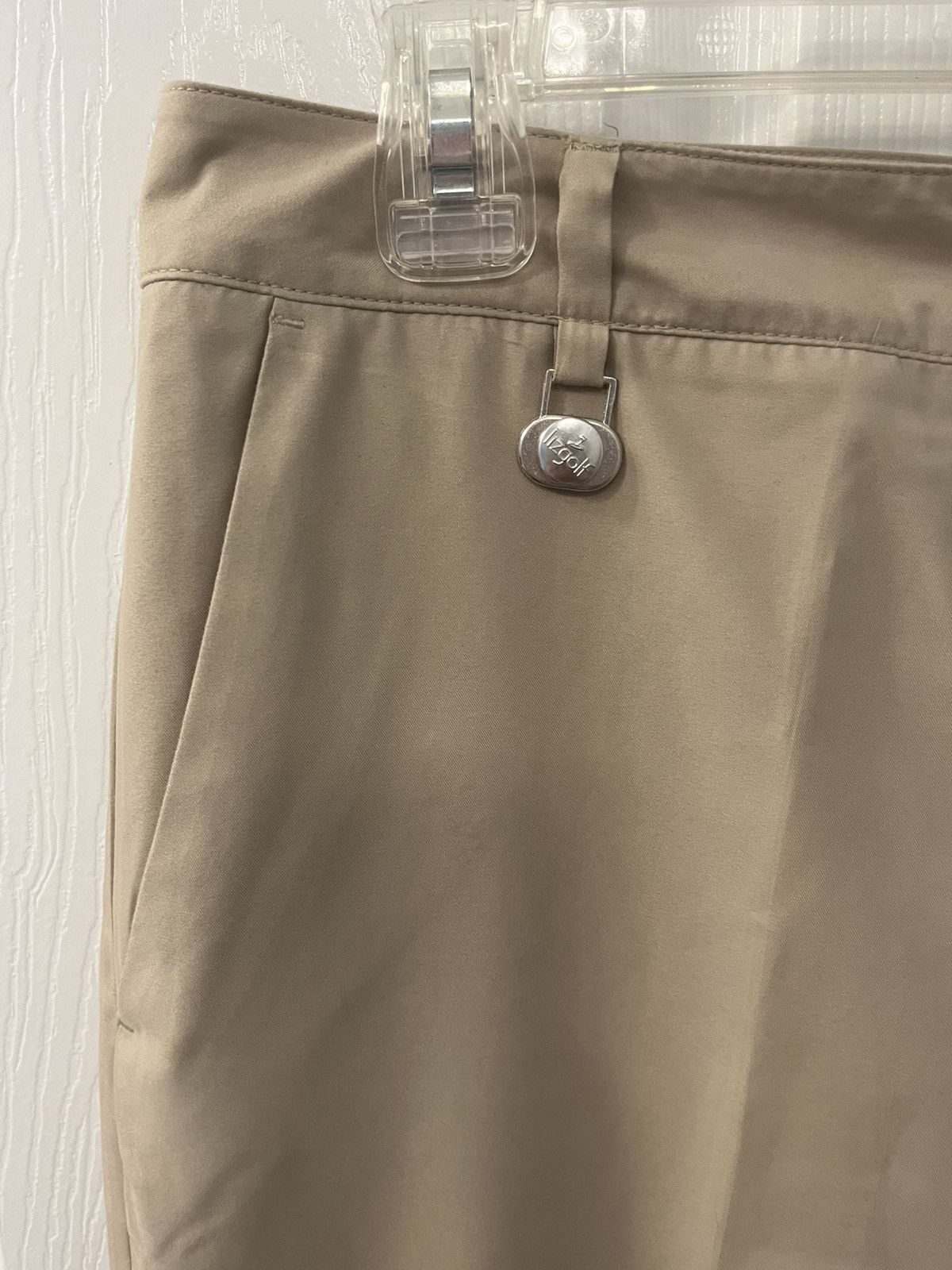 Other Lizgolf size 10 tan pants Size 32" / US 10 / IT 46 - 4 Thumbnail